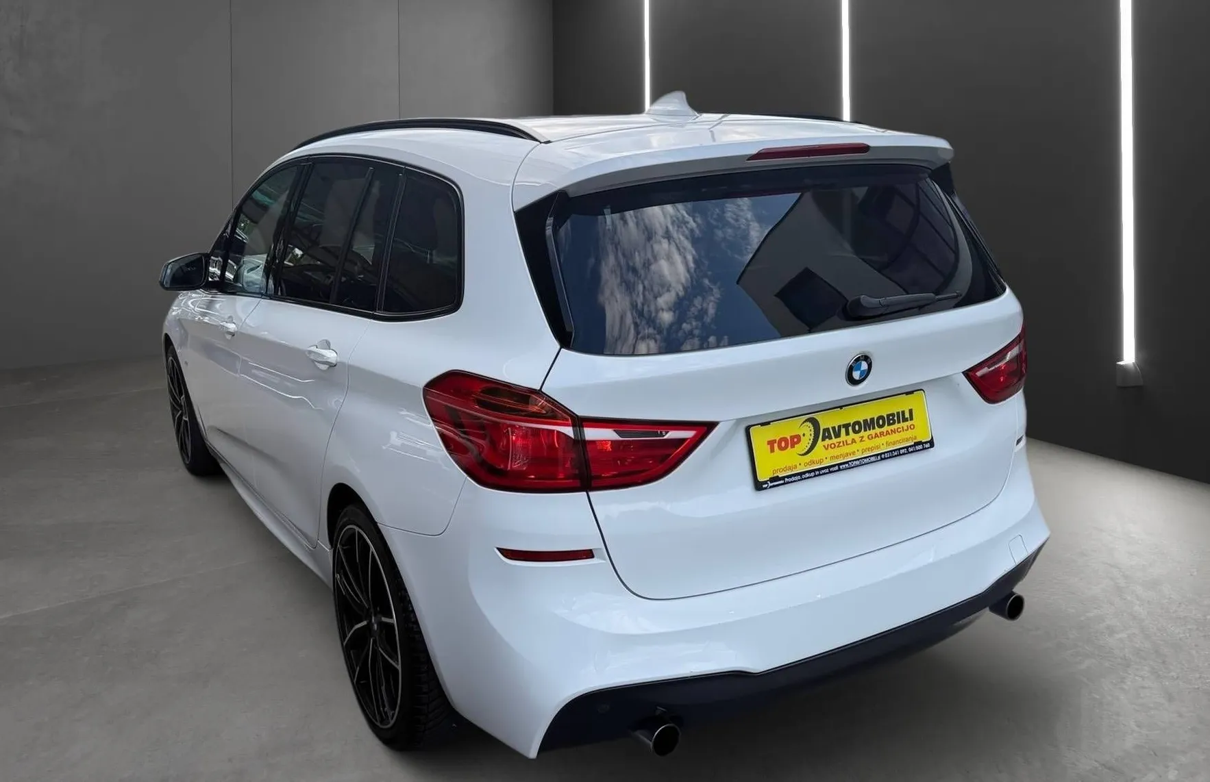 Zunanja slika - BMW Serija 2 - Gran Tourer: 220d M SPORT PAKET LED PDC NAVI TEMPOMAT GR - 6