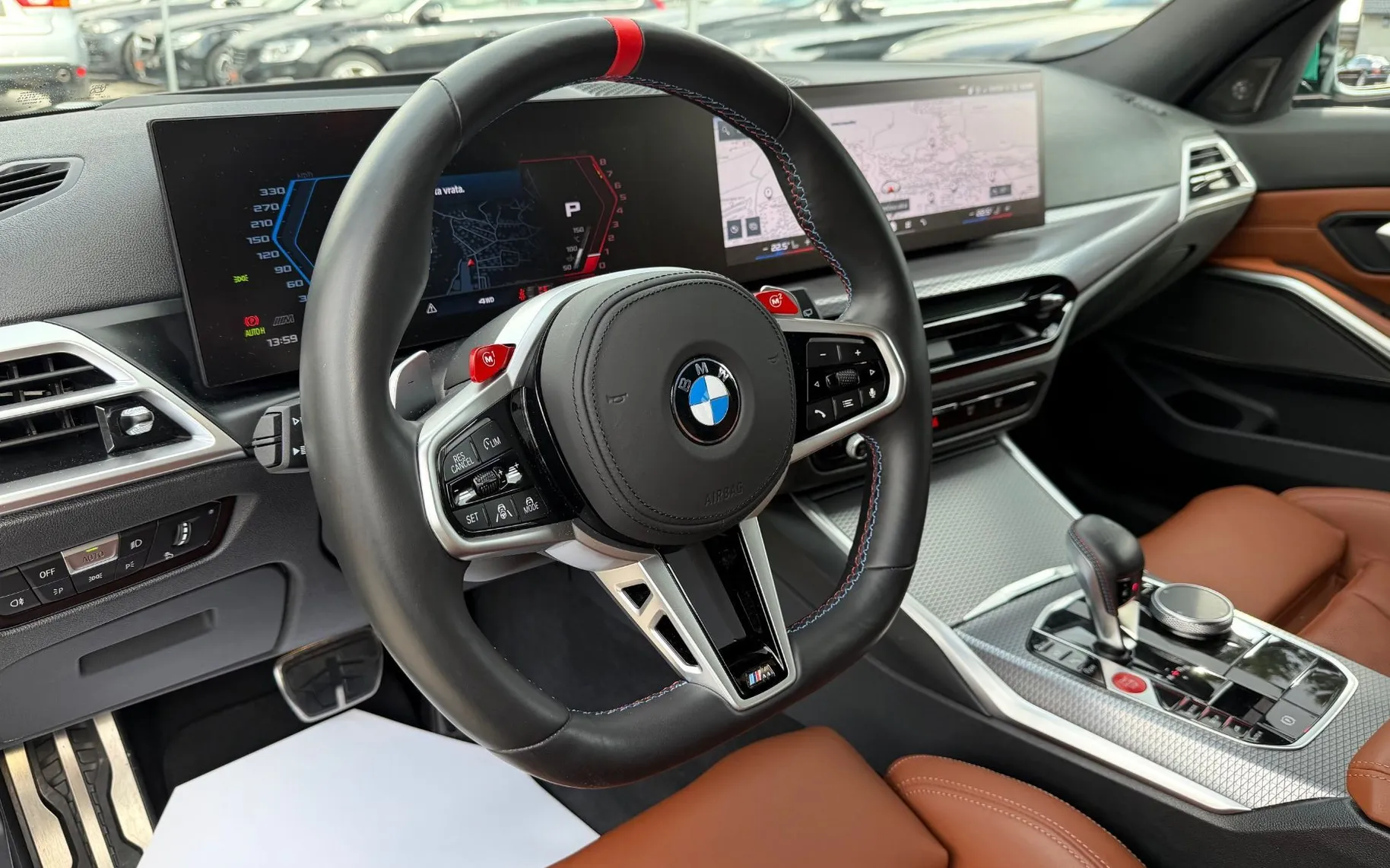 Zunanja slika - BMW M3 - Competition xDrive FULL LED ACC HuD 360 KAMERA A20 - 17