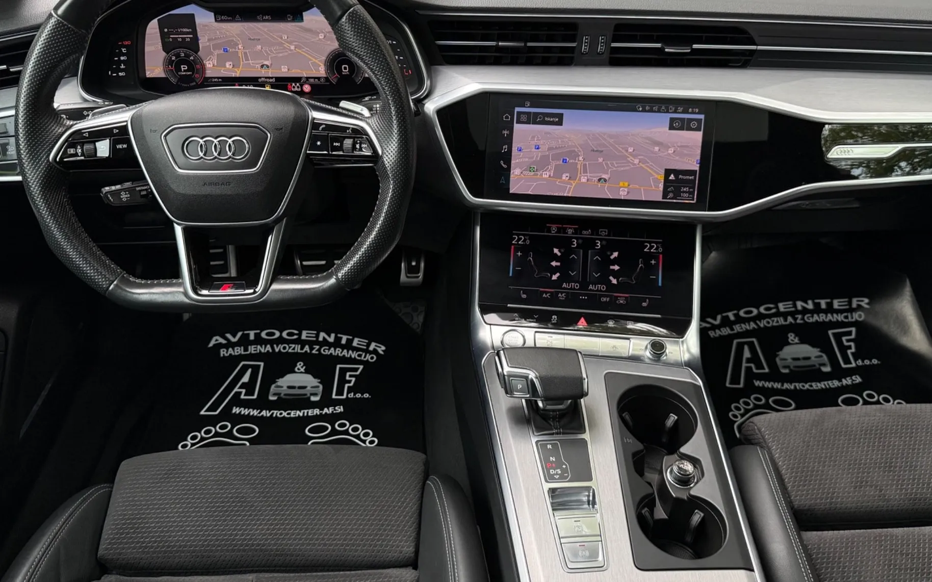 Notranja slika - Audi A6 Avant - 2.0 TDI-3X S LINE-PANORAMA-HD MATRIX-ACC-VIRTUAL-. - 12