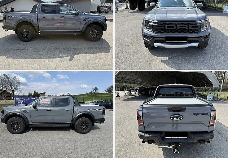 Zunanja slika - Ford Ranger - RAPTOR 3.0 Aut. - VIRT-KAM360-F1-NAVI-SLO-DDV- - 11