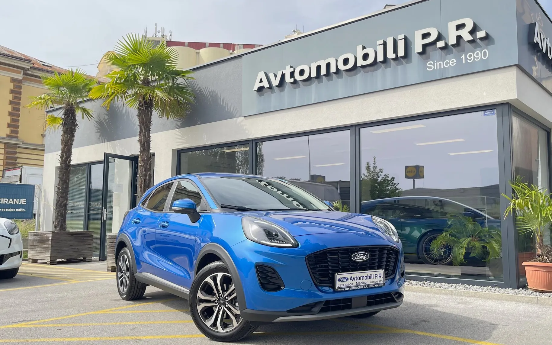 Zunanja slika - Ford Puma - 1.0 EcoBoost Hybrid MHEV TITANIUM SLO 1.LAST. - 3