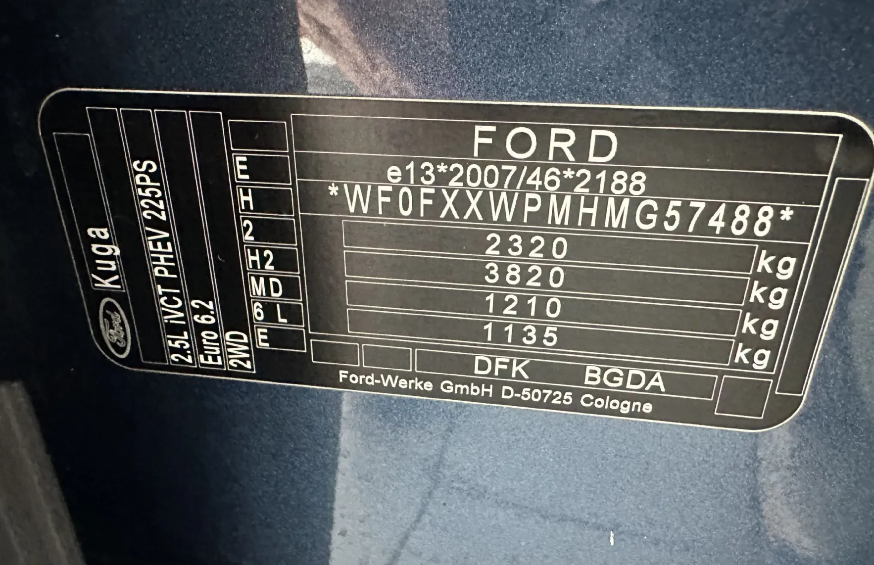 Zunanja slika - Ford Kuga - Titanium 2.5 Hybrid 165kW PHEV.KAMERA.LED.NAVI.TOP - 16