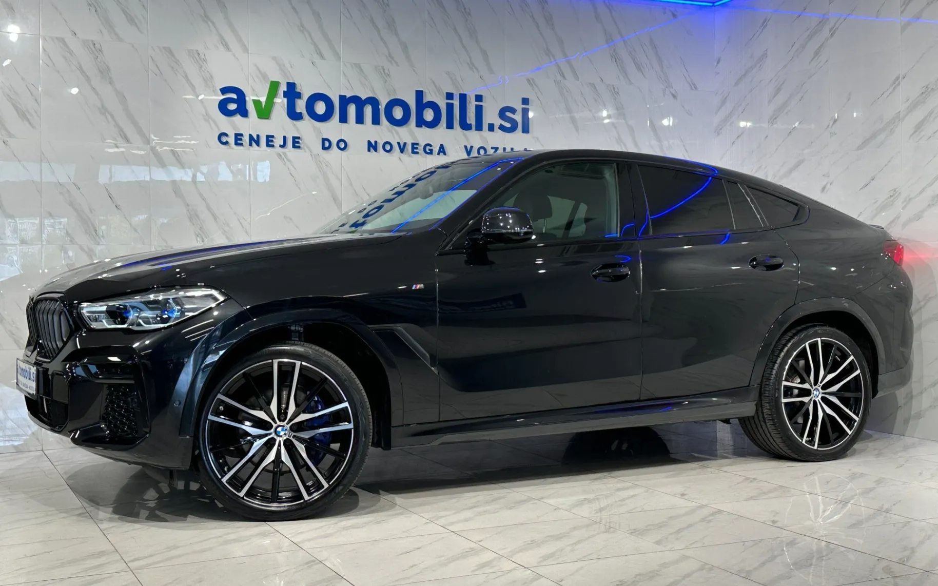 Zunanja slika - BMW serija X6: - xD30d|Laser|ACC|Kamera|HUD|IconicG|Harman|Kljuka| - 2