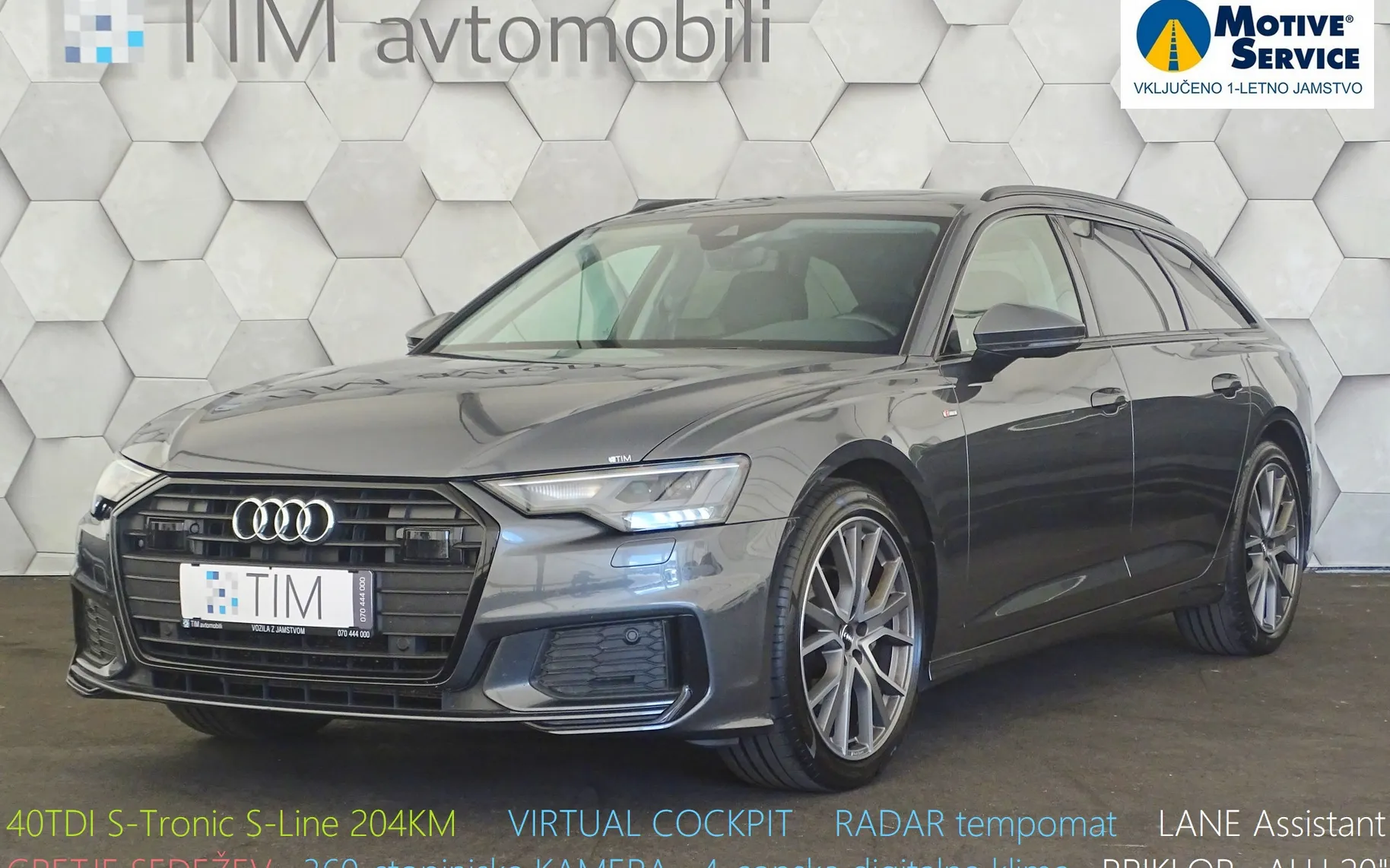 Zunanja slika - Audi A6 - 40TDI S-Tronic 3xS-Line - 1
