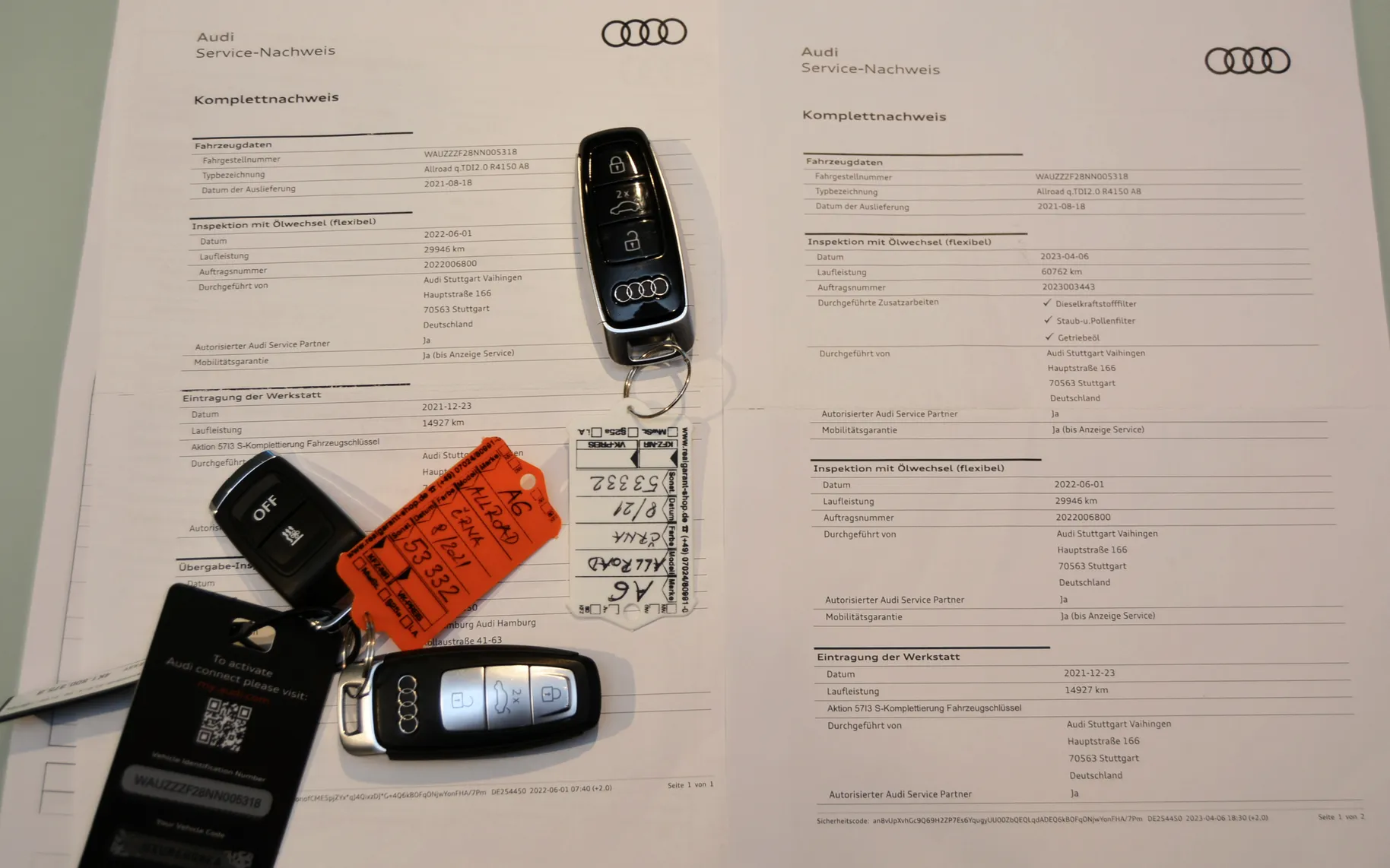 Servisna knjižica - Audi A6 - Allroad 40TDI quattro Stronic ACC-ZRAČ.VZMETENJE-KLJUKA - 35
