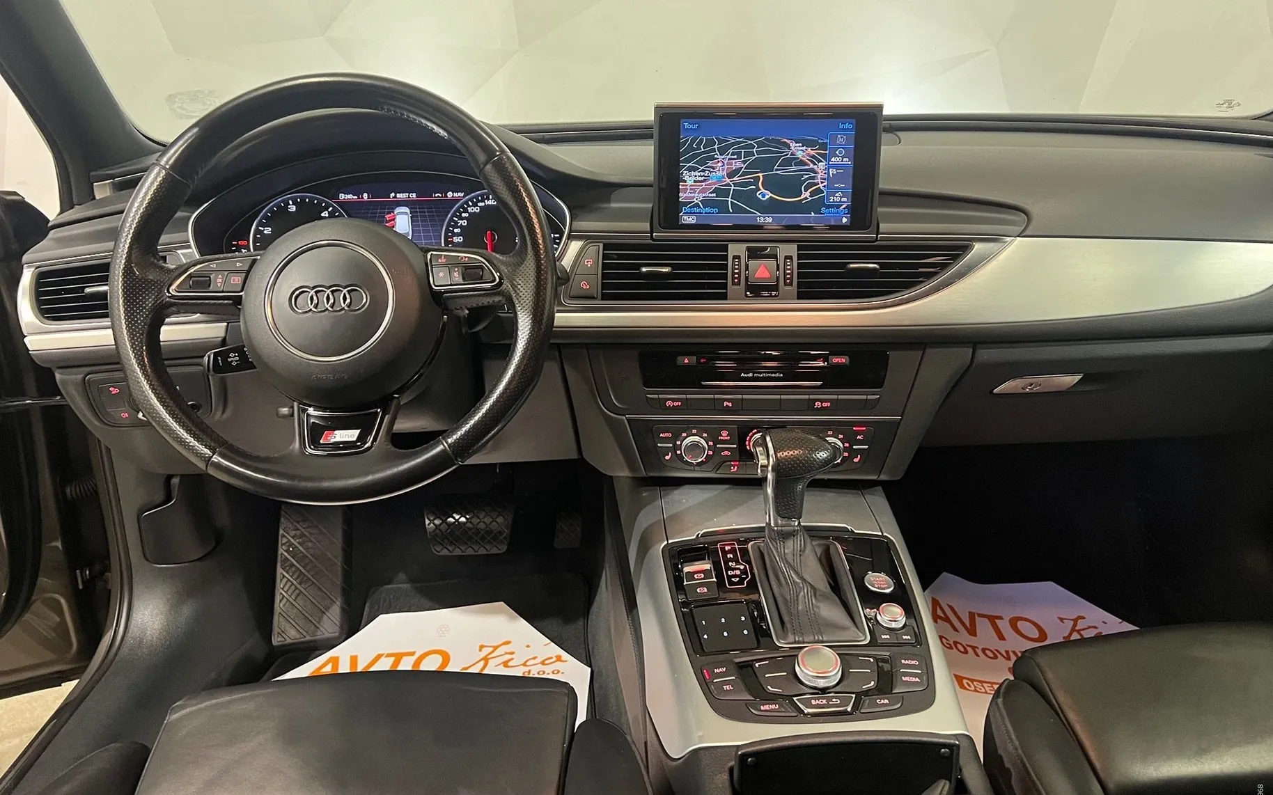 Notranja slika - Audi A6 Avant - 2.0 TDI-S-LINE-LED-AUTO-TEMPOMAT-NAVIGACIJA-PDC... - 10