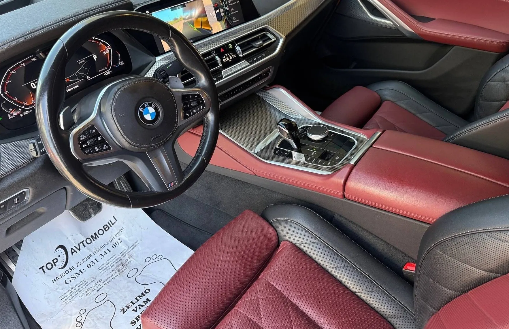 Zunanja slika - BMW X6 - serija : 40d xDRIVE M SPORT PAKET LASER USNJE IONIC KAM 3.. - 12