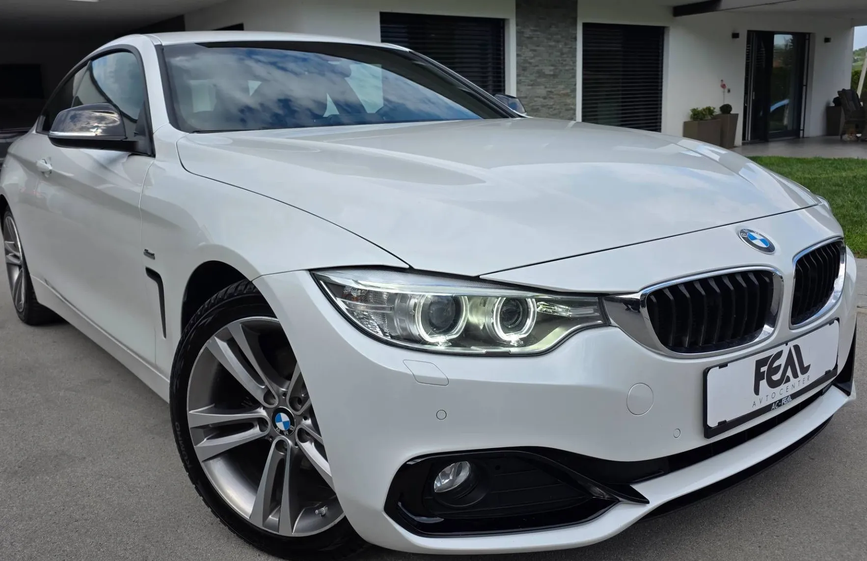 Zunanja slika - BMW Serija 4 - Coupe: 420d-AVT-SPORT LINE-140KW-XENON-LED -USNJE-NAVI- - 2
