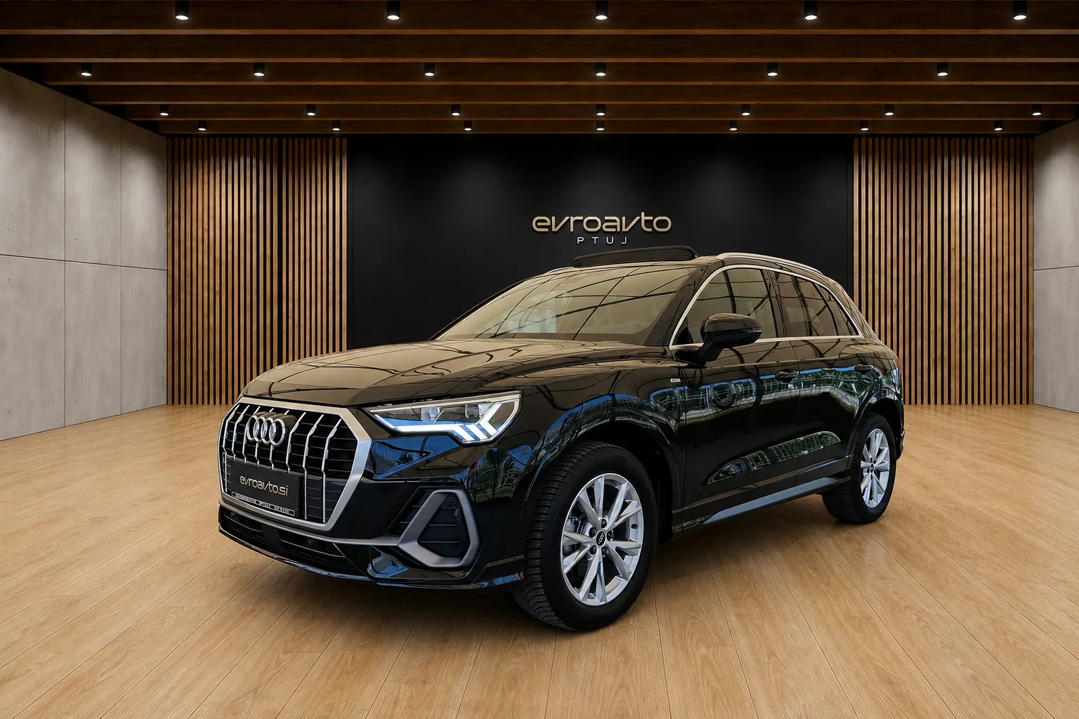 Zunanja slika - Audi Q3 - 35 TDI S line•Panoramska streha•Aktivni tempom KGV - 3