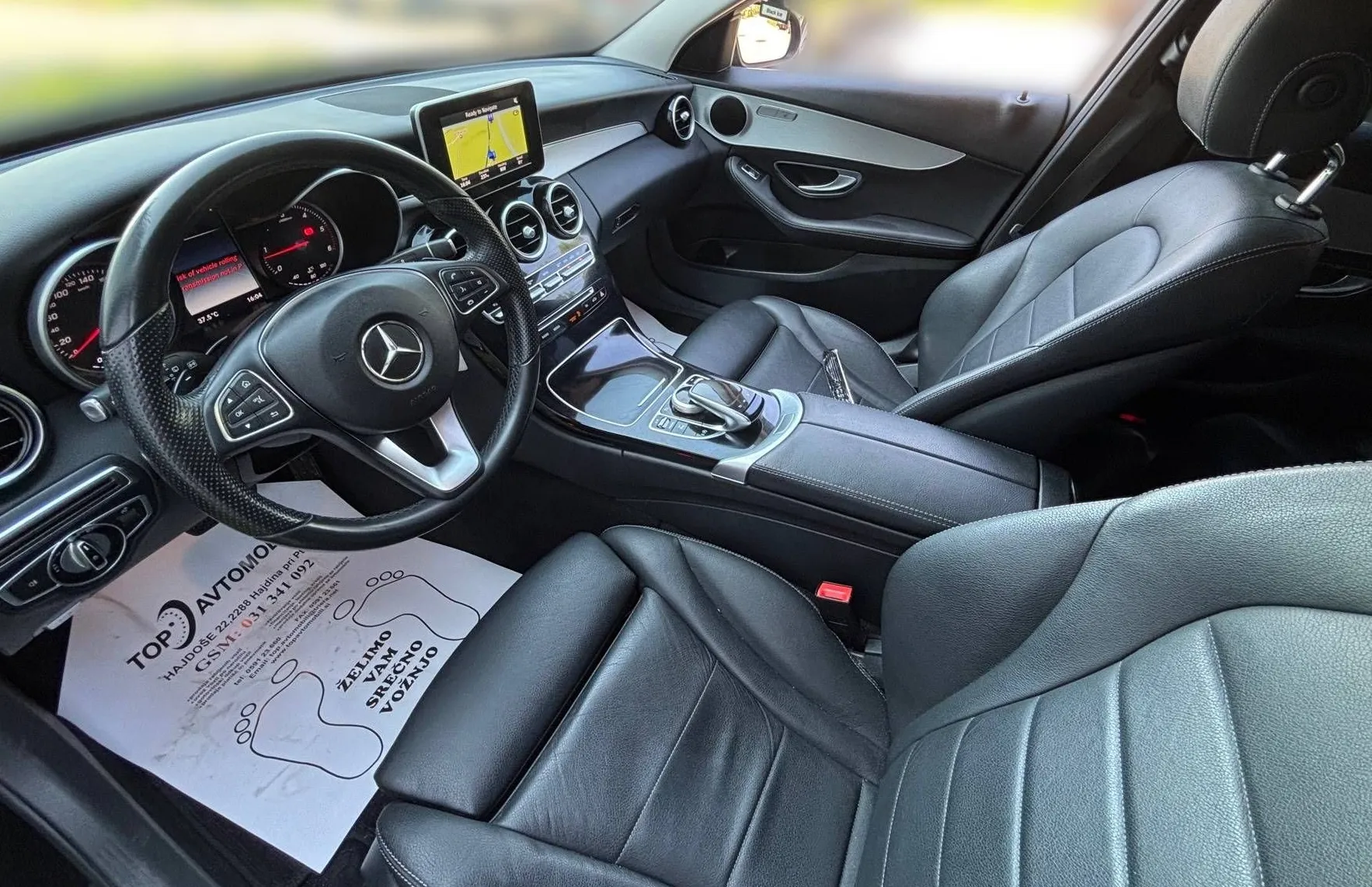 Zunanja slika - Mercedes-Benz C-Razred - C220d 4MATIC FUL LED NAVI TEMP PANO HI-FI PDC TOP - 14