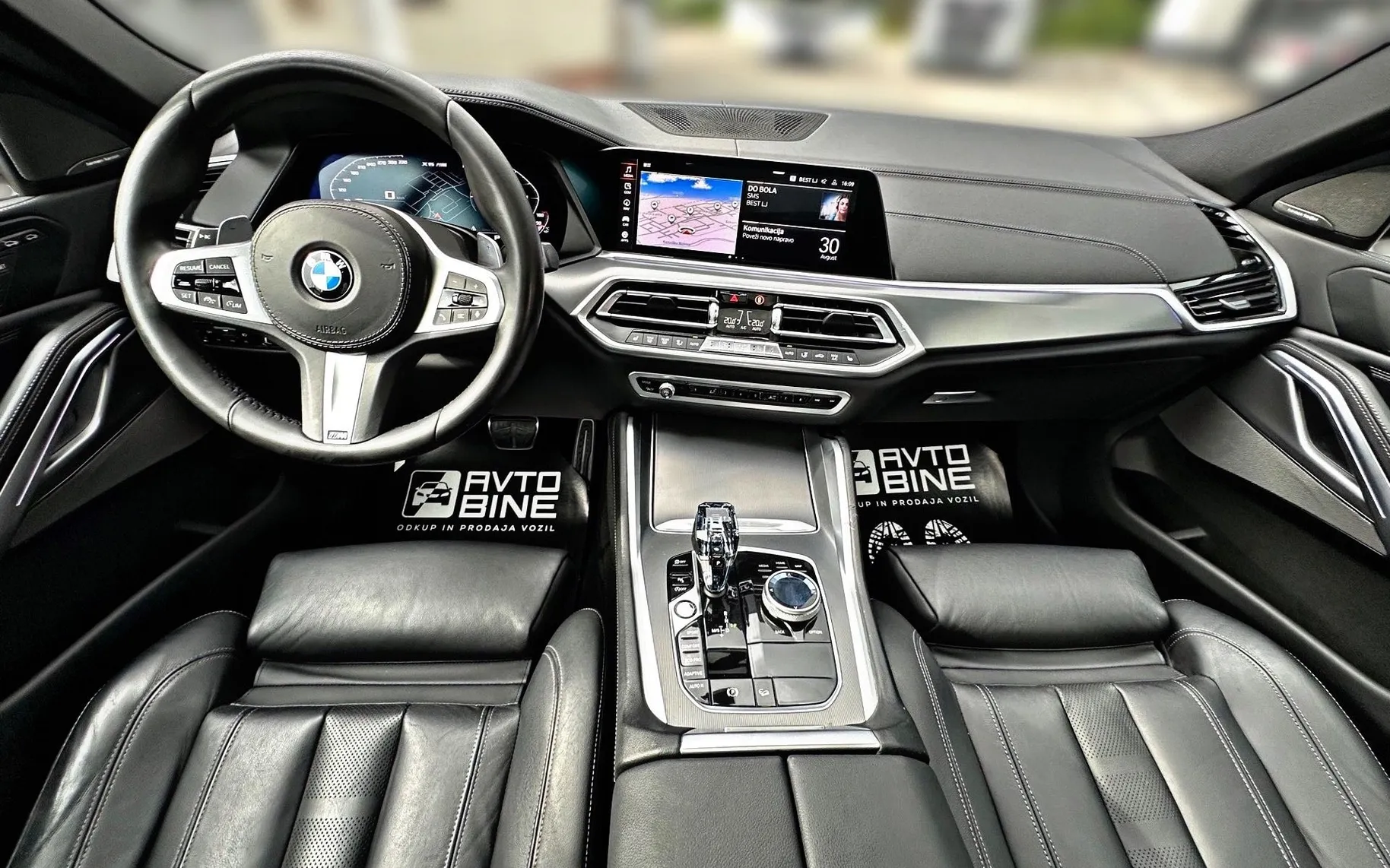 Notranja slika - BMW serija X6: - xDrive 40i+M PAKET+PANO+22COL+ICONIC GLOW... - 8