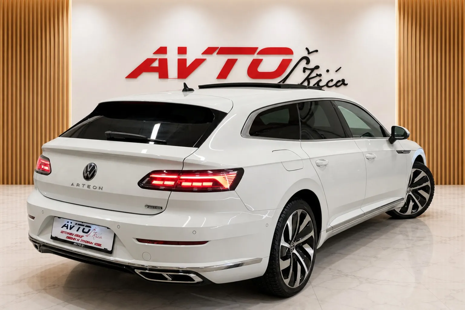 Zunanja slika - VW Arteon Shooting Brake - 2.0 TDI-R LINE-4X4-PANORAMA-ACC-VIRTUAL-KAMERA-F1 - 4