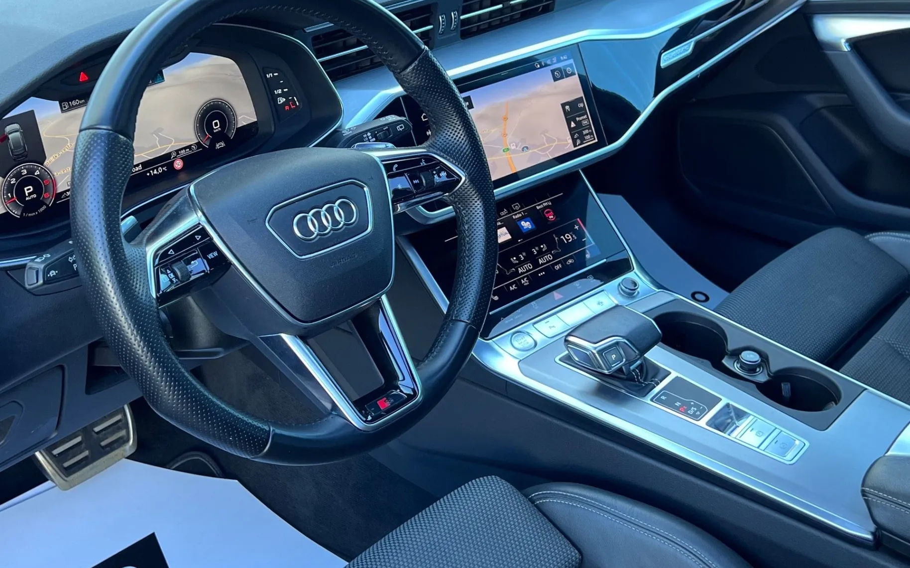 Notranja slika - Audi A6 Avant - 50 TDI+S-LINE+FULL LED+ PANORAMA+ACC+F1 - 11