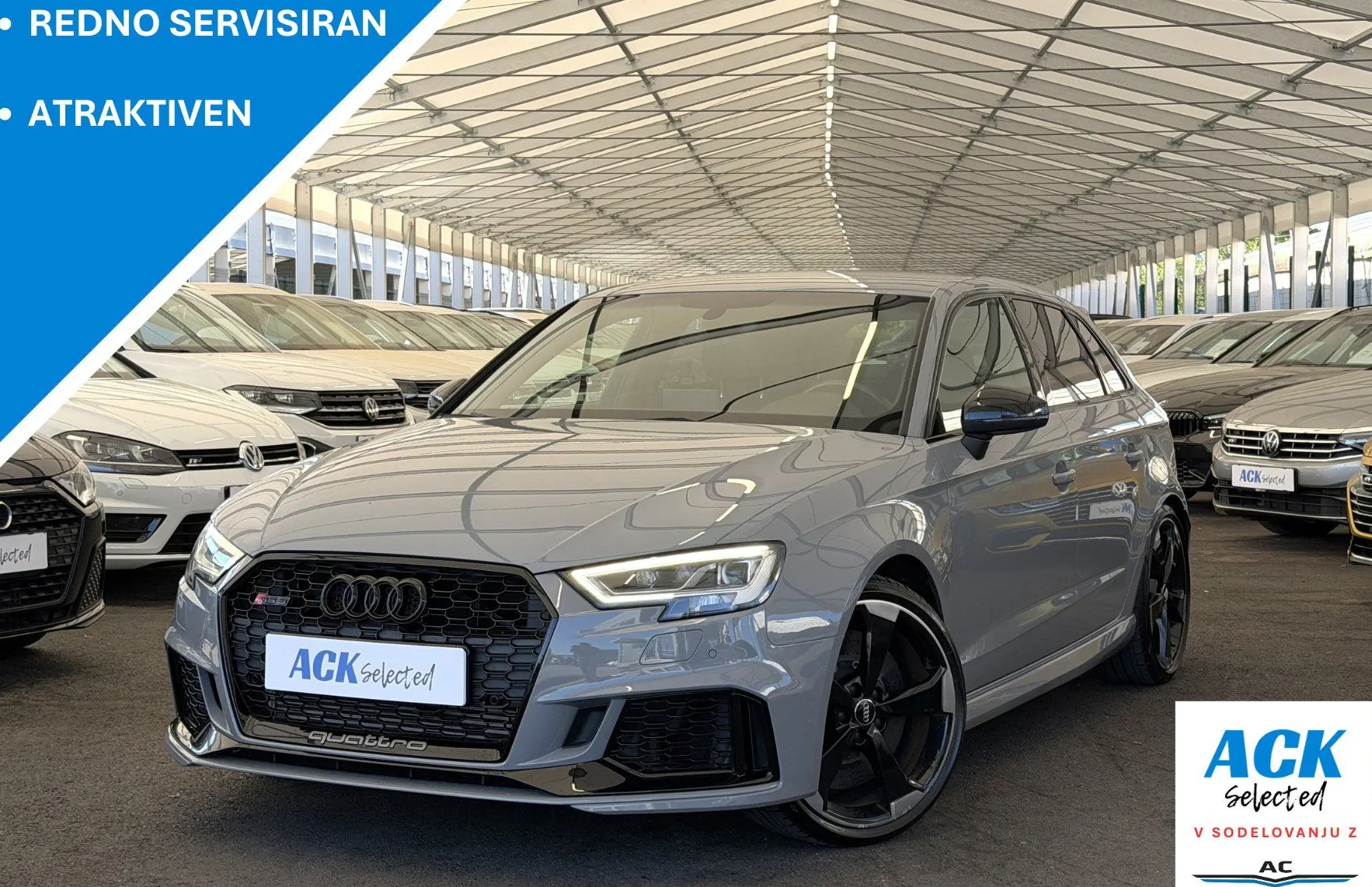 Zunanja slika - Audi S3 - R Sportback quattro 2.5 TFSI S tronic - DAZA motor - 1