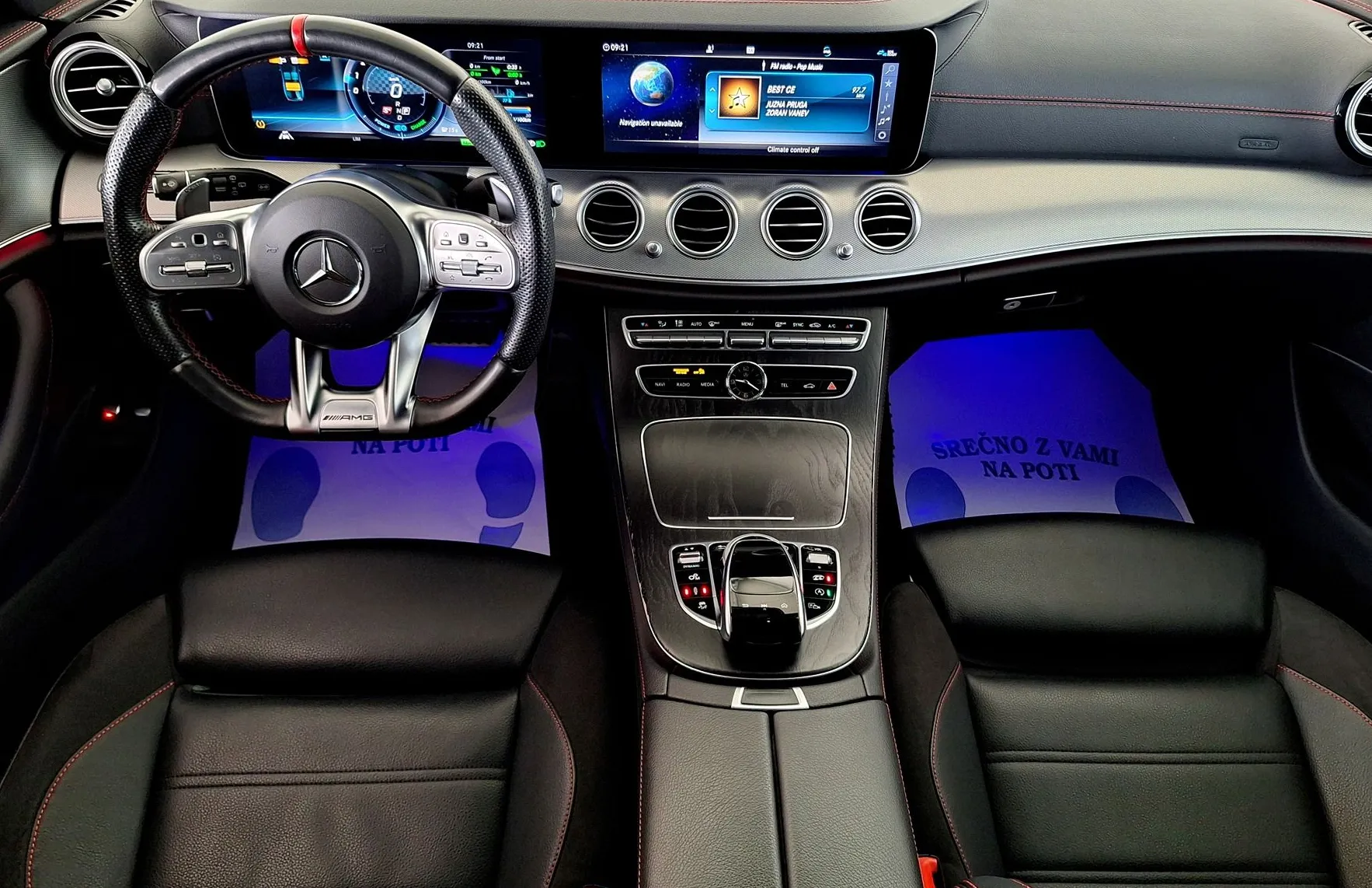 Zunanja slika - Mercedes-Benz E-Razred - Mercedes AMG E53 4MATIC+BURMESTER•AMBIENT•CRYSTAL - 8