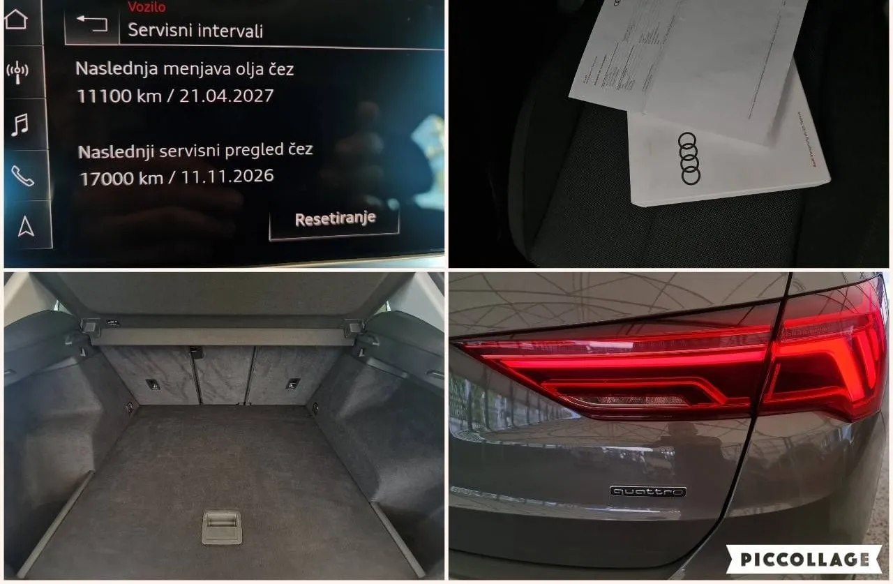 Notranja slika - Audi Q3 - quattro 40 TDI S line•Radarski tempomat•Matrix - 9