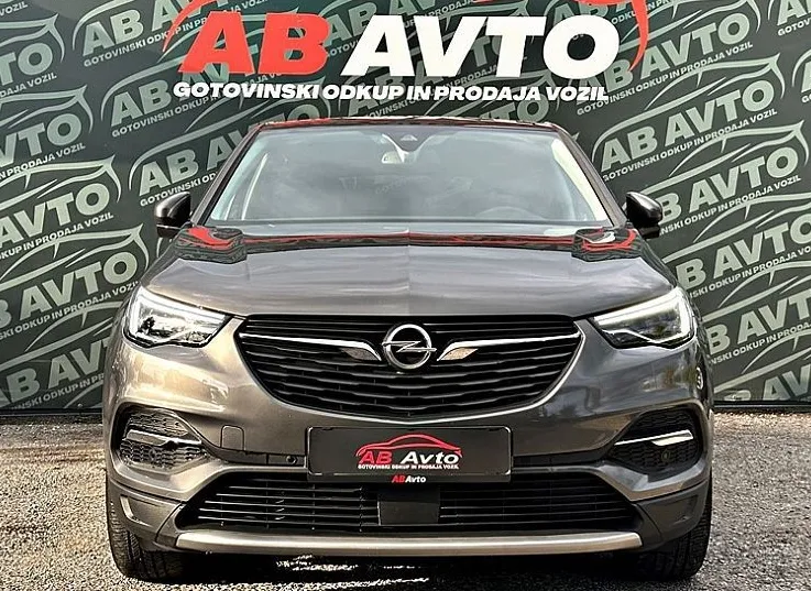 Zunanja slika - Opel Grandland X - 1.2 TURBO 96KW+SLO+1LASTNIK+VELIKSERVIS+UGODNO+TOP - 2