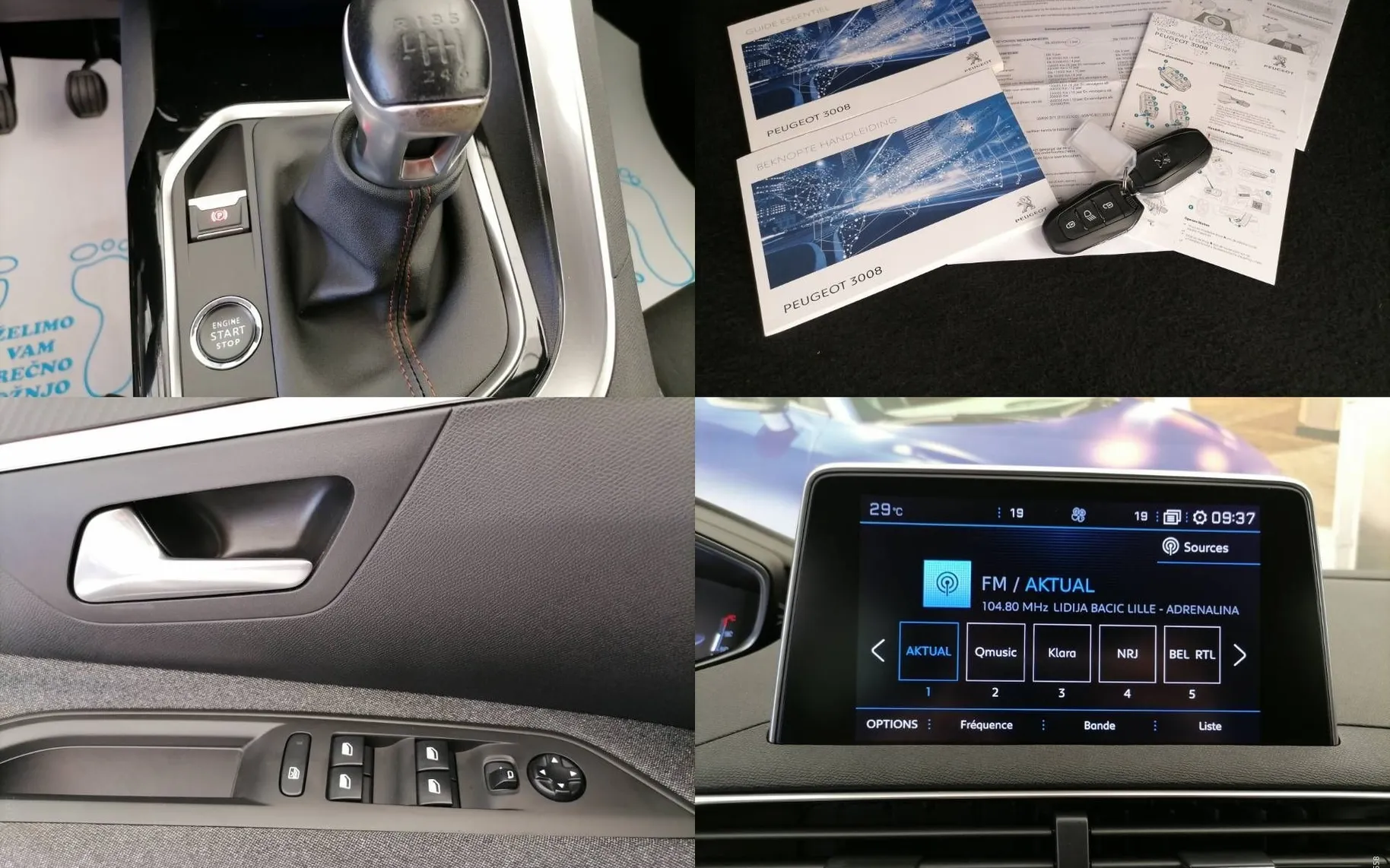 Notranja slika - Peugeot 3008 - 1.2 PureTech 130 Allure LED ALU NAVI PDC KOT-NOV - 10