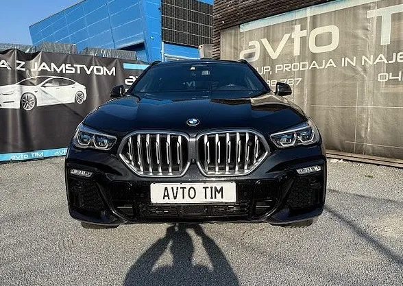 Zunanja slika - BMW serija X6: - xDrive40d Adapt. Zračno ACC Pano LASER NIGHTVISION - 5