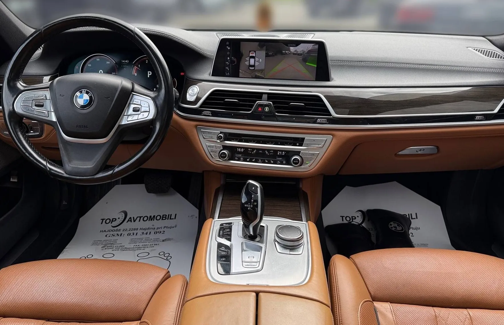 Zunanja slika - BMW Serija 7 - : 740Ld xDrive LED NAVI PDC MEMORY 360KAM RADAR TOP. - 18