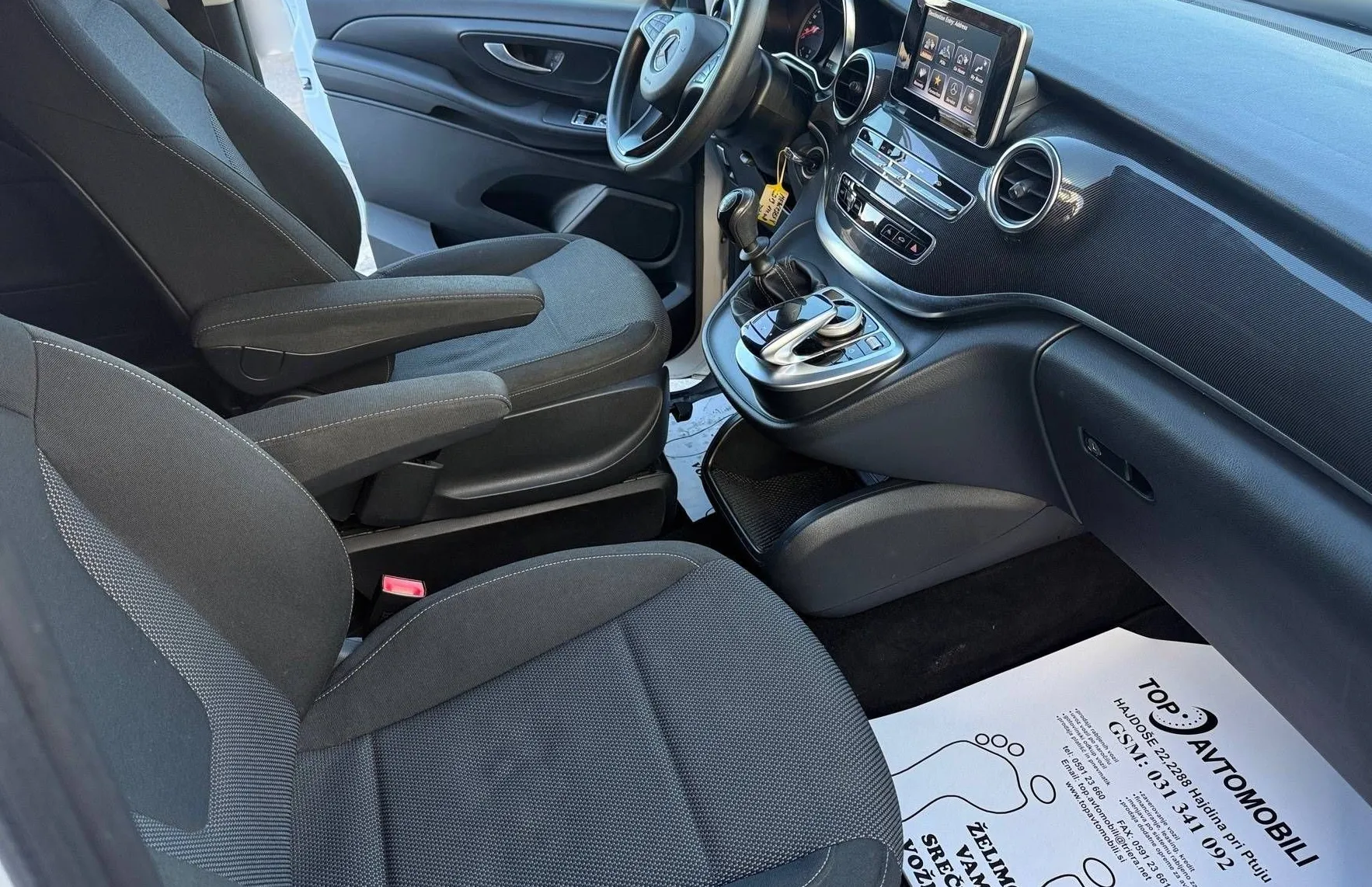 Zunanja slika - Mercedes-Benz V-Razred - V 200d SLO VOZILO NAVI PDC TEM KAMERA 1LASTNIK TOP - 18