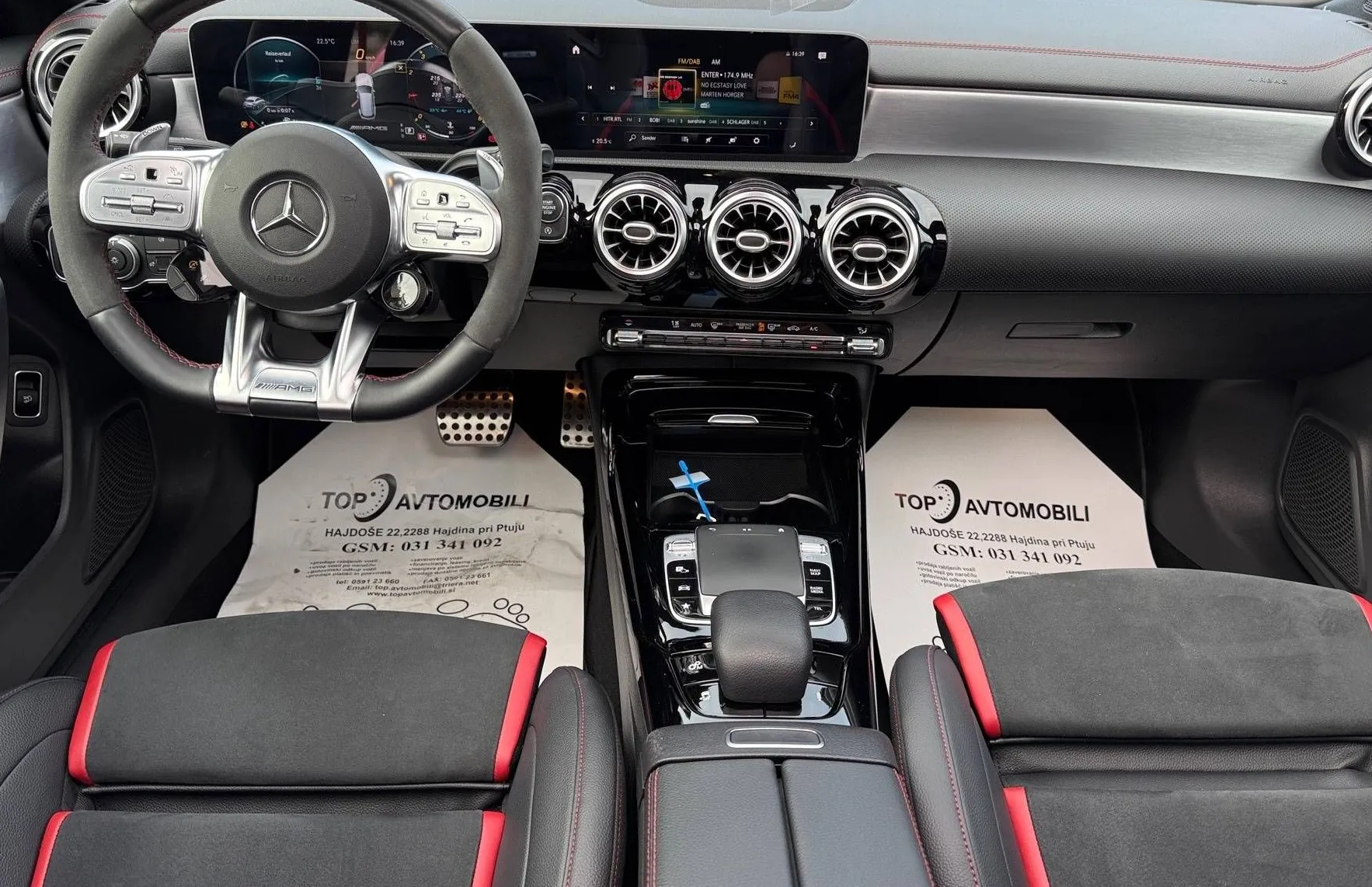 Zunanja slika - Mercedes-Benz CLA-Razred - CLA Shooting Brake AMG CLA 35 4MATIC FUL LED ACC NAVI KAMERA PANO - 12