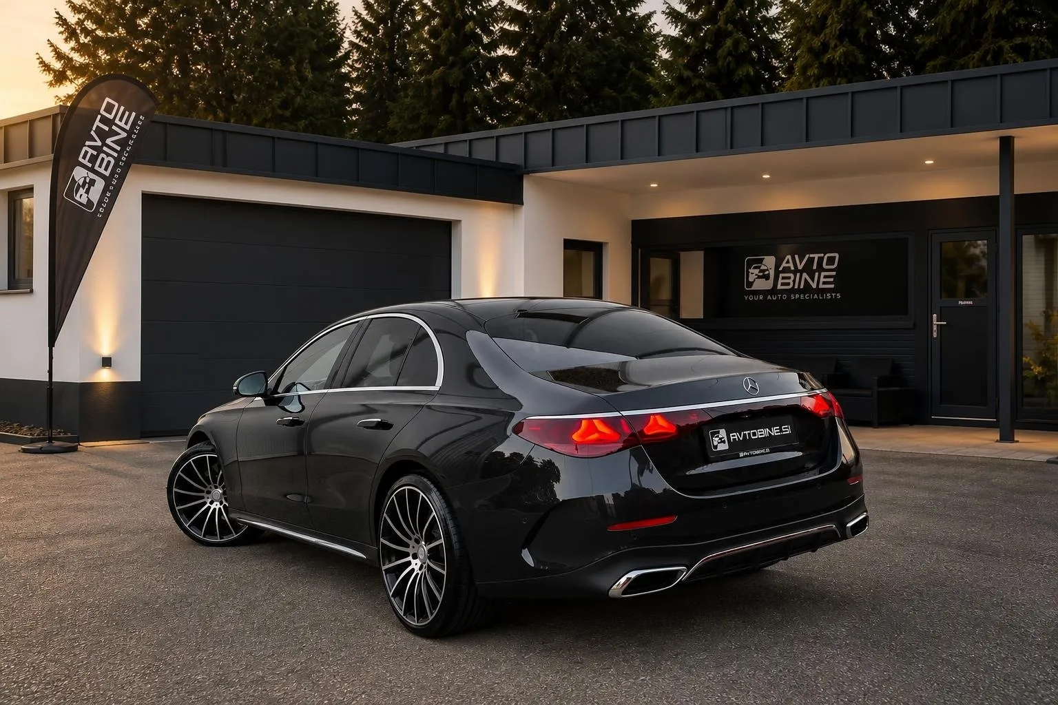 Zunanja slika - Mercedes-Benz E-Razred - E 220 d AMG Line 9G•LIMO•LED•ACC RADAR•360•KOT NOV - 6