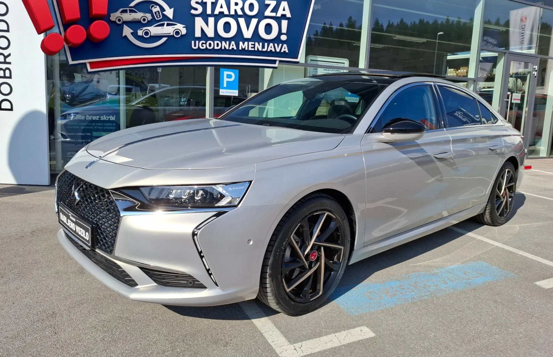 Zunanja slika - DS DS 9 - 1.6PHEV PERFORMANCE LINE+ 250HP - KOT NOV - 193KM - 1
