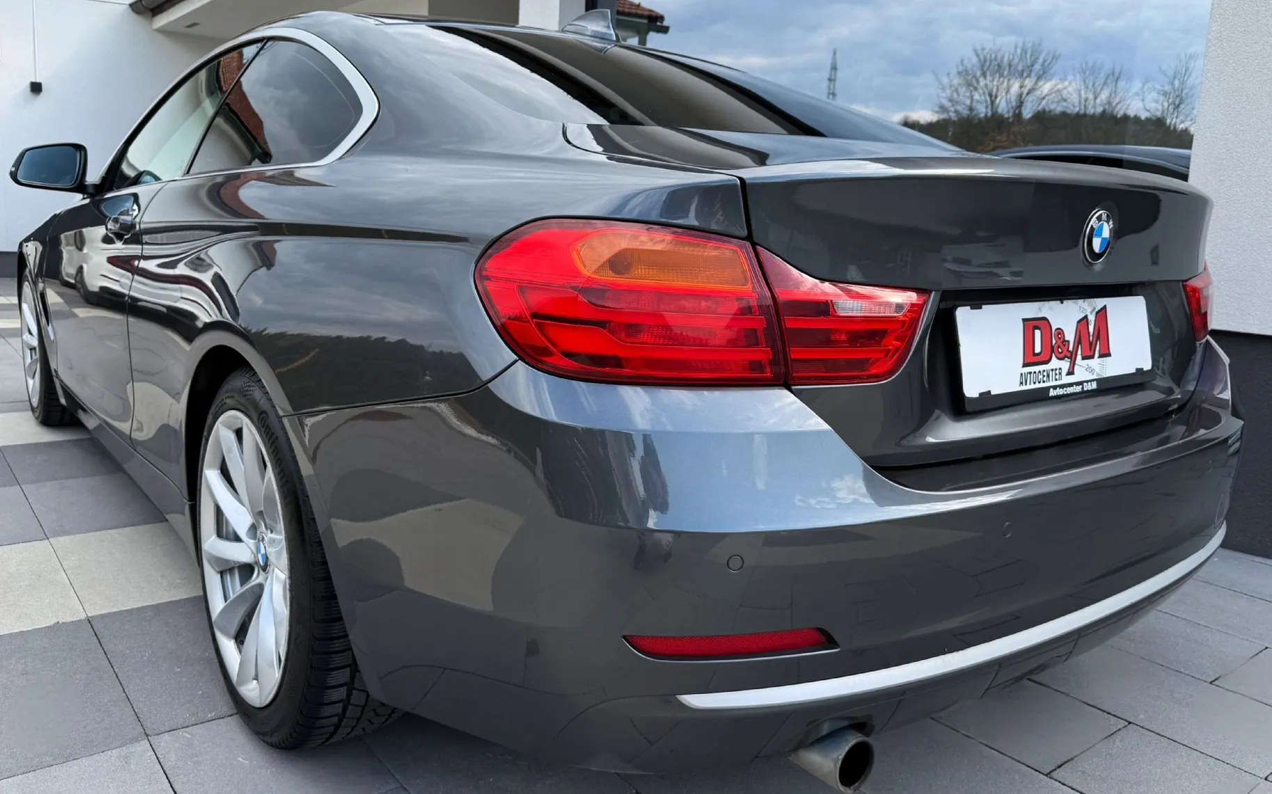Zunanja slika - BMW Serija 4 - Coupe: 420d Sport Line AVT|VELIKA NAVI|BIXENON|2xPDC - 3