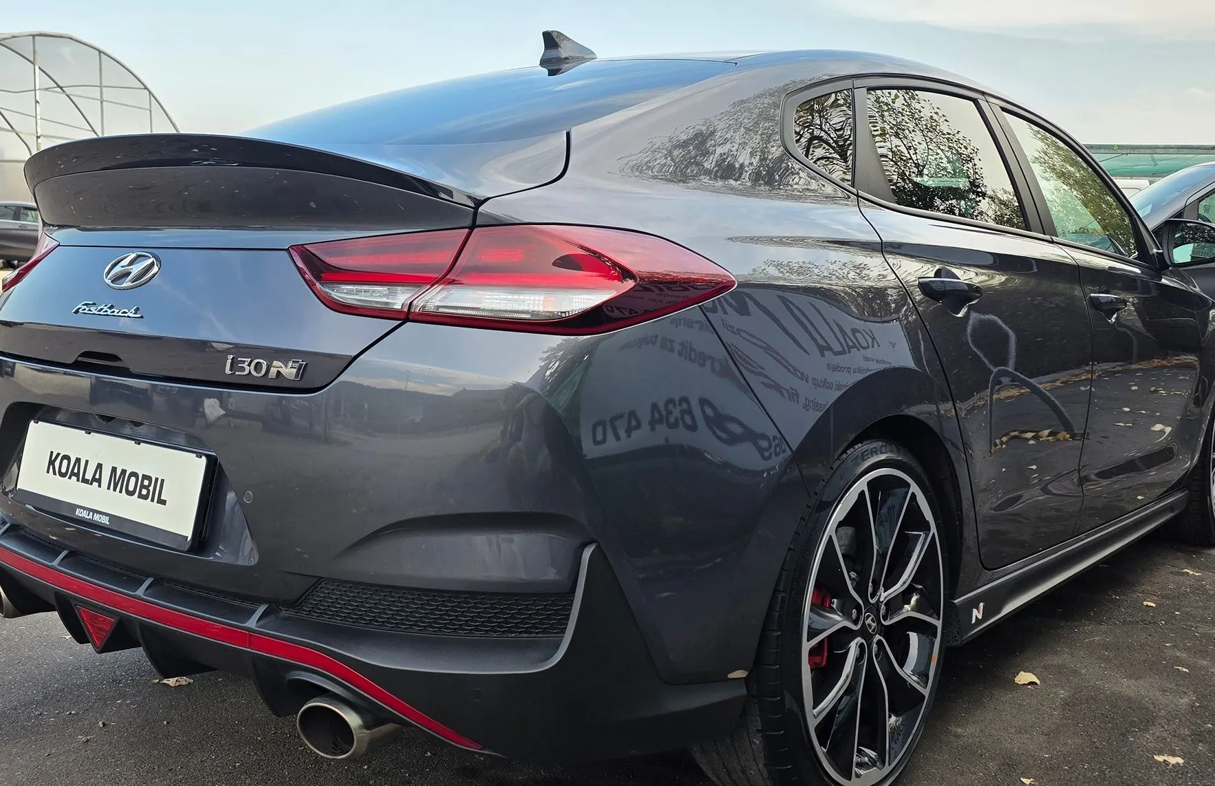 Zunanja slika - Hyundai i30 Fastback - N 2.0 T-GDI 275 PERFORMACE LED-KAMERA-ALU19-1.LAST - 4