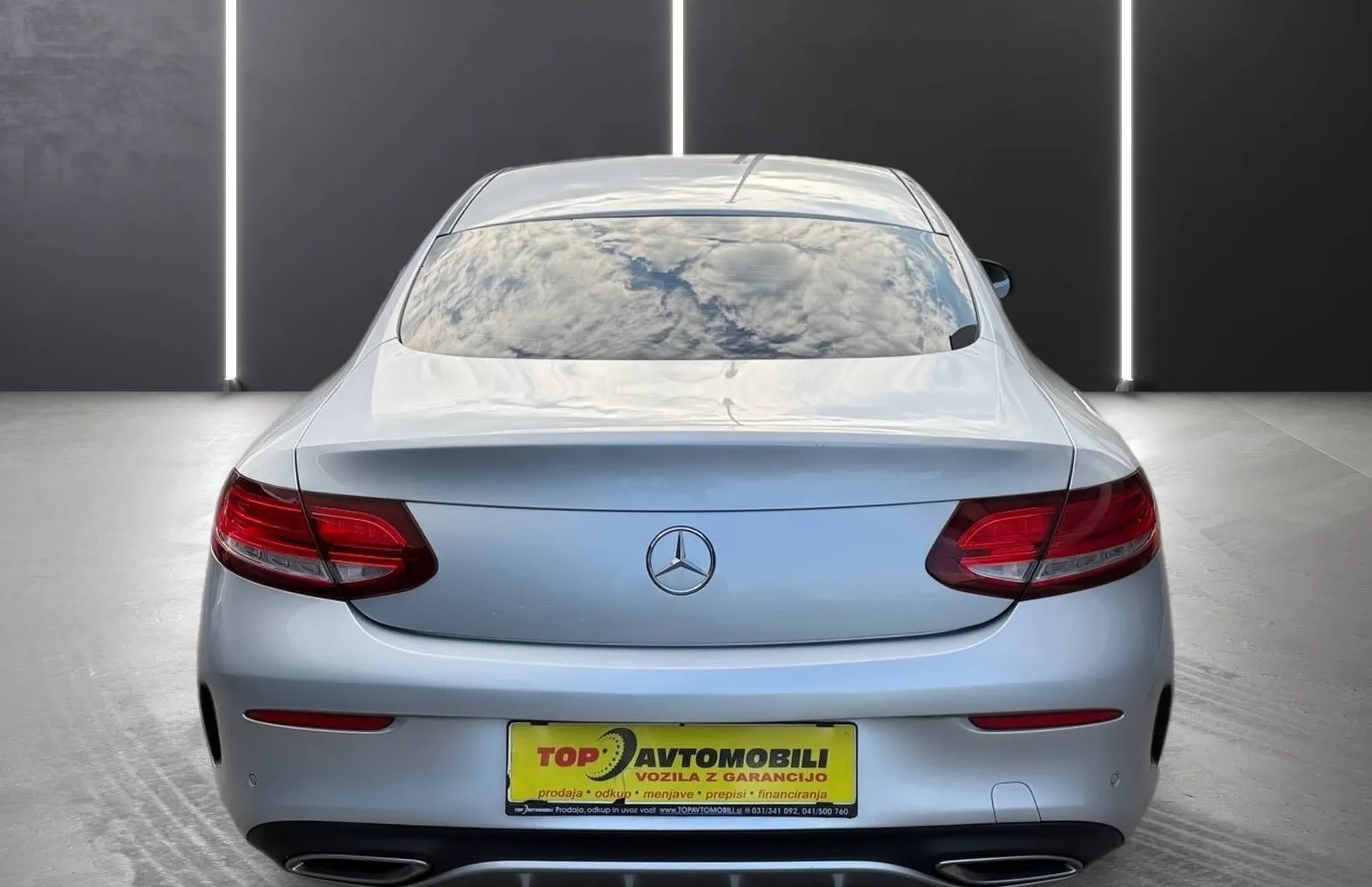 Zunanja slika - Mercedes-Benz C-Razred - C COUPE 220d AMG LINE FULL LED NAVI TEMP PDC TOP - 7
