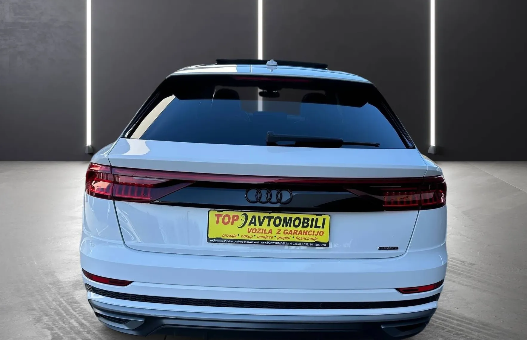 Zunanja slika - Audi Q8 - 50 TDI Q. S LINE ZRAČNO MATRIX PANO VIRTUAL RADAR - 7