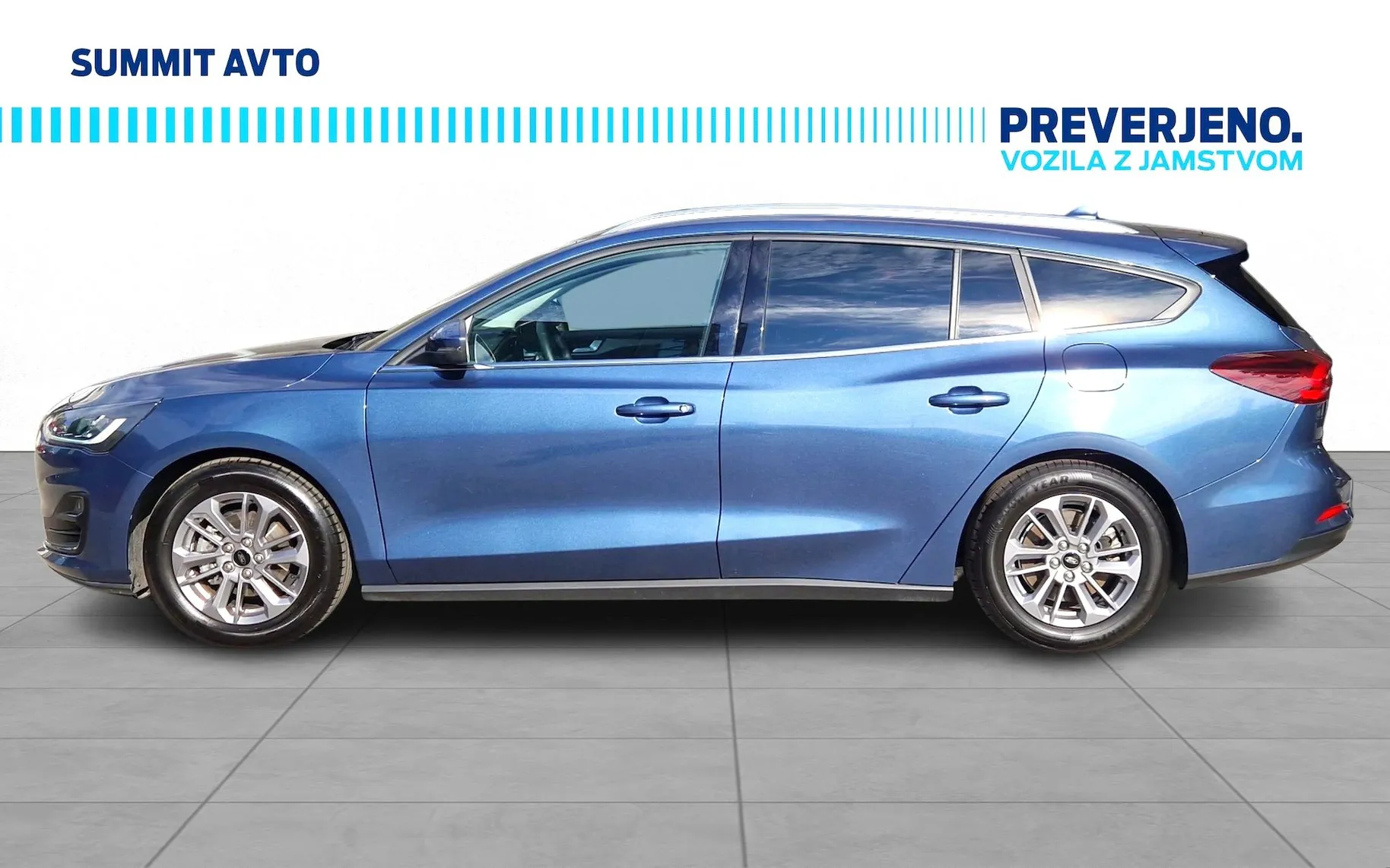 Zunanja slika - Ford Focus - 1.5 EcoBlue Titanium AVT8-SLO-1.L-LED-NAVI-TEMPOMA - 2