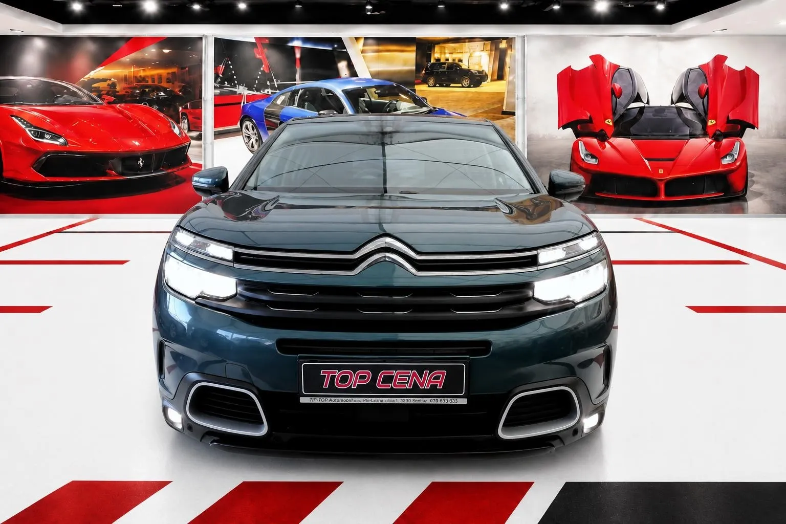 Zunanja slika - Citroën C5 Aircross - Shine BlueHDi  LED VIRTUAL KAMERA ALU 1.LASTNIK... - 2