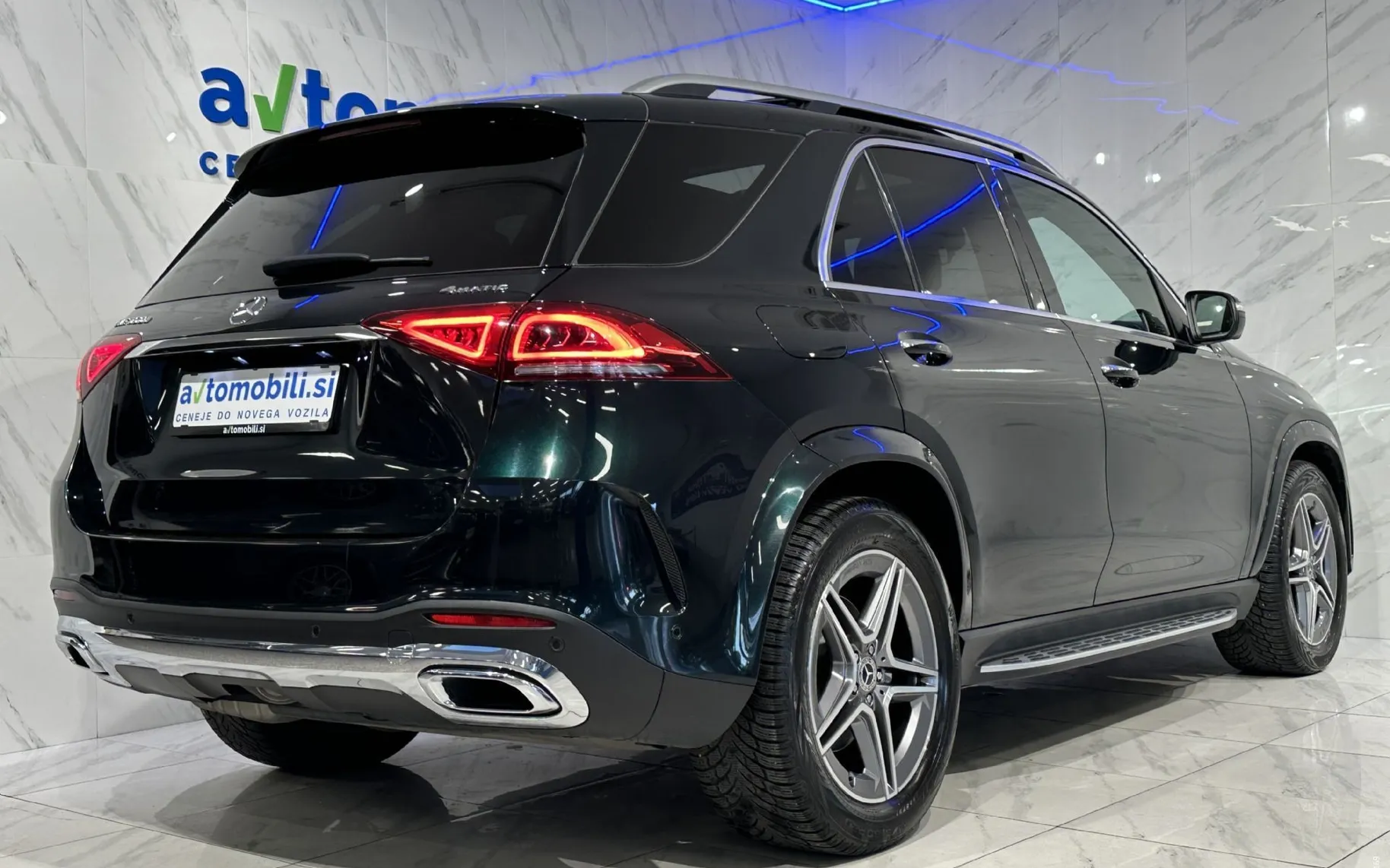 Zunanja slika - Mercedes-Benz GLE-Razred - 350d|4Matic|AMG|SoftC|Pano|Masaža|Hlaj|360K|Klju.. - 4