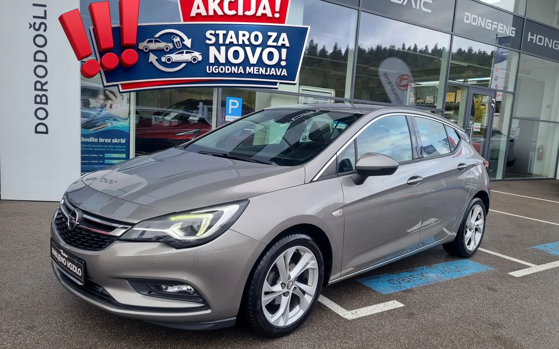 Zunanja slika - Opel Astra - 1.4 Turbo 150HP - SLOVENSKI - 2. LASTNIK - 1
