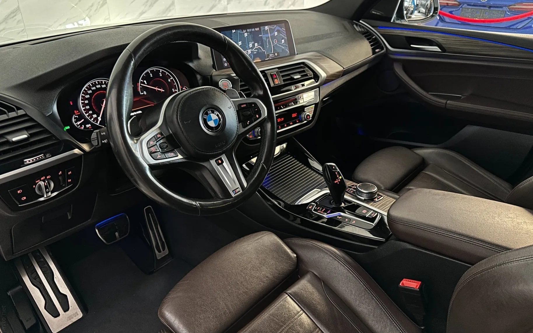 Notranja slika - BMW serija X3: - xDrive30d|M-Sport|ACC|HUD|Harman|360K|Kljuka|SLO| - 8
