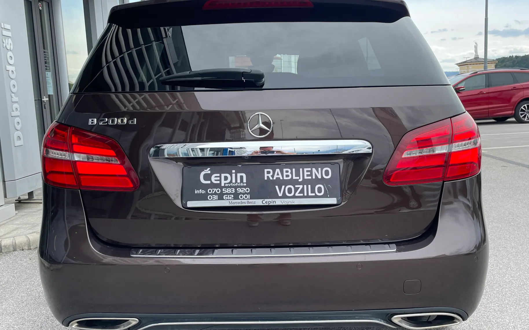 Zunanja slika - Mercedes-Benz B-Razred - 200D-AUT-STYLE-LED-NAVI-SLO-TOP - 5