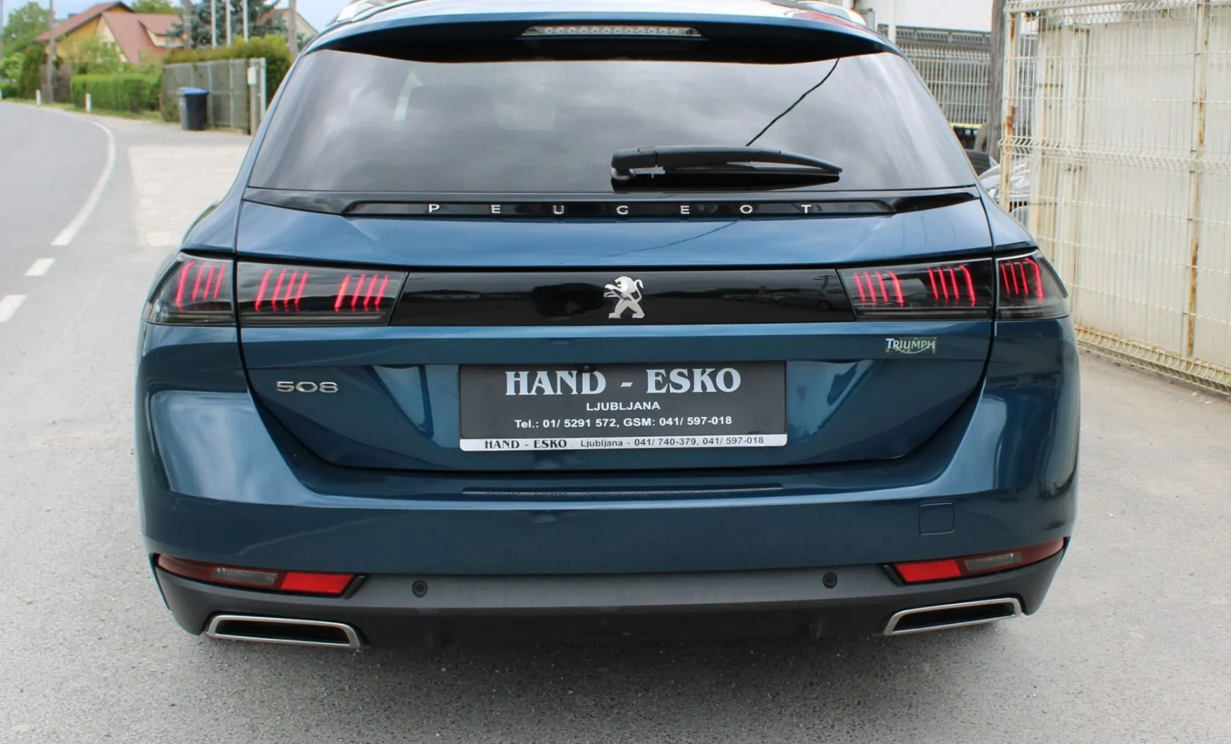 Zunanja slika - Peugeot 508 - SW 1.5 BlueHDi 130 S S Allure EAT8-LED-VIRTUAL-KAM - 5