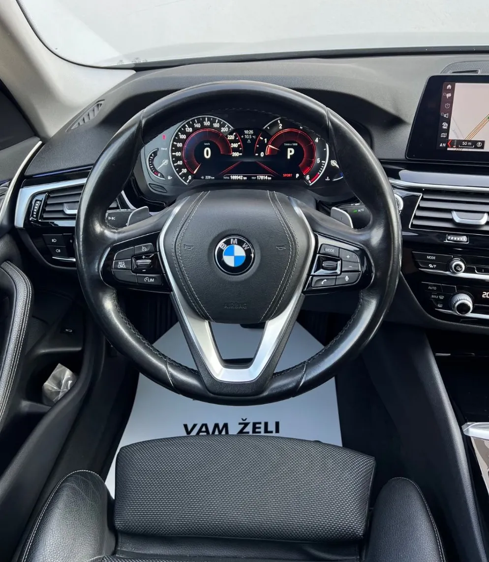 Zunanja slika - BMW Serija 5 - : 520d xDrive+F1+SPORT+LED+VIRTUAL+NAVI+ALU - 15
