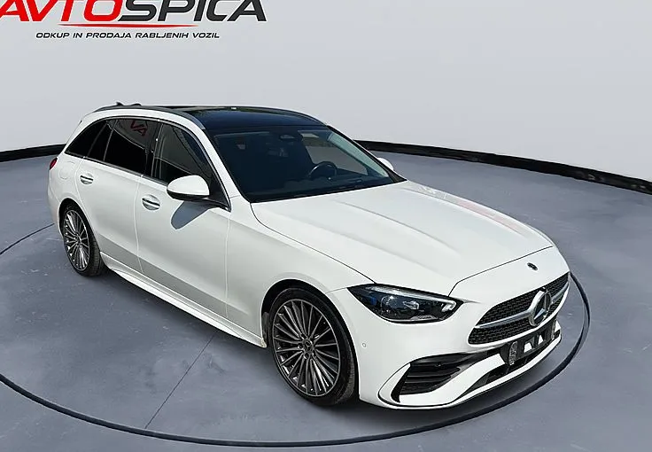 Zunanja slika - Mercedes-Benz C-Razred - C 220 d T AMG Line Avt.- Pano-Kam360-F1-Ass-Mem - 2