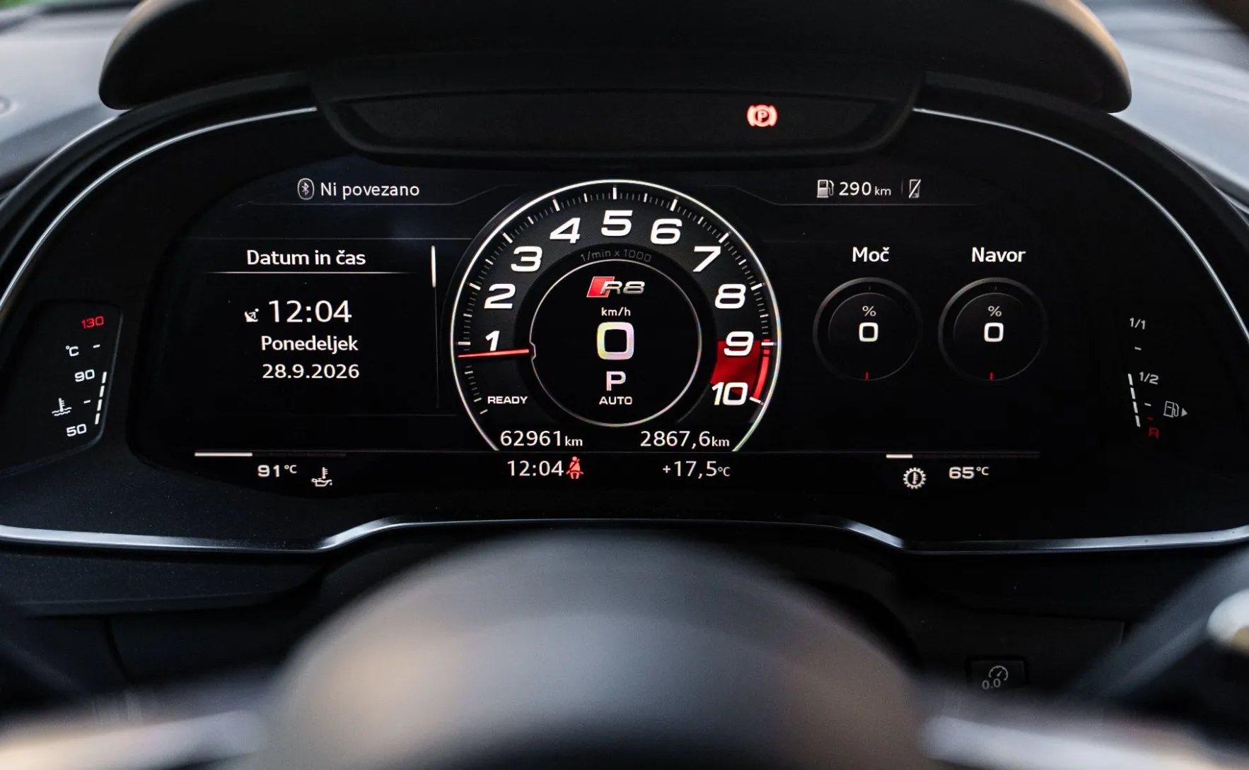 Zunanja slika - Audi R8 - Quattro - Keyless - Ogrevani sedeži - LED - 20col - 12