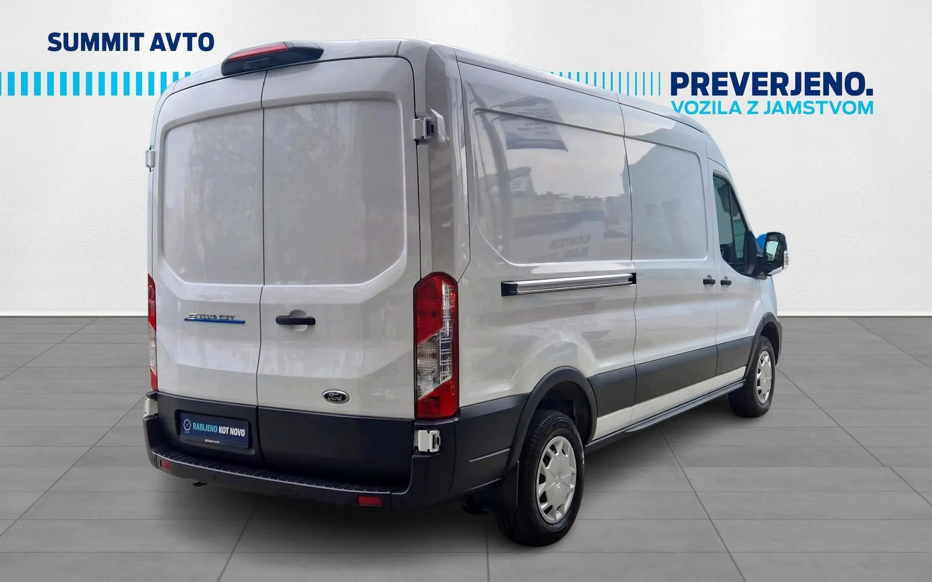 Zunanja slika - Ford Transit - Furgon TREND elektromotor 135kW 184KM -SLO - 3
