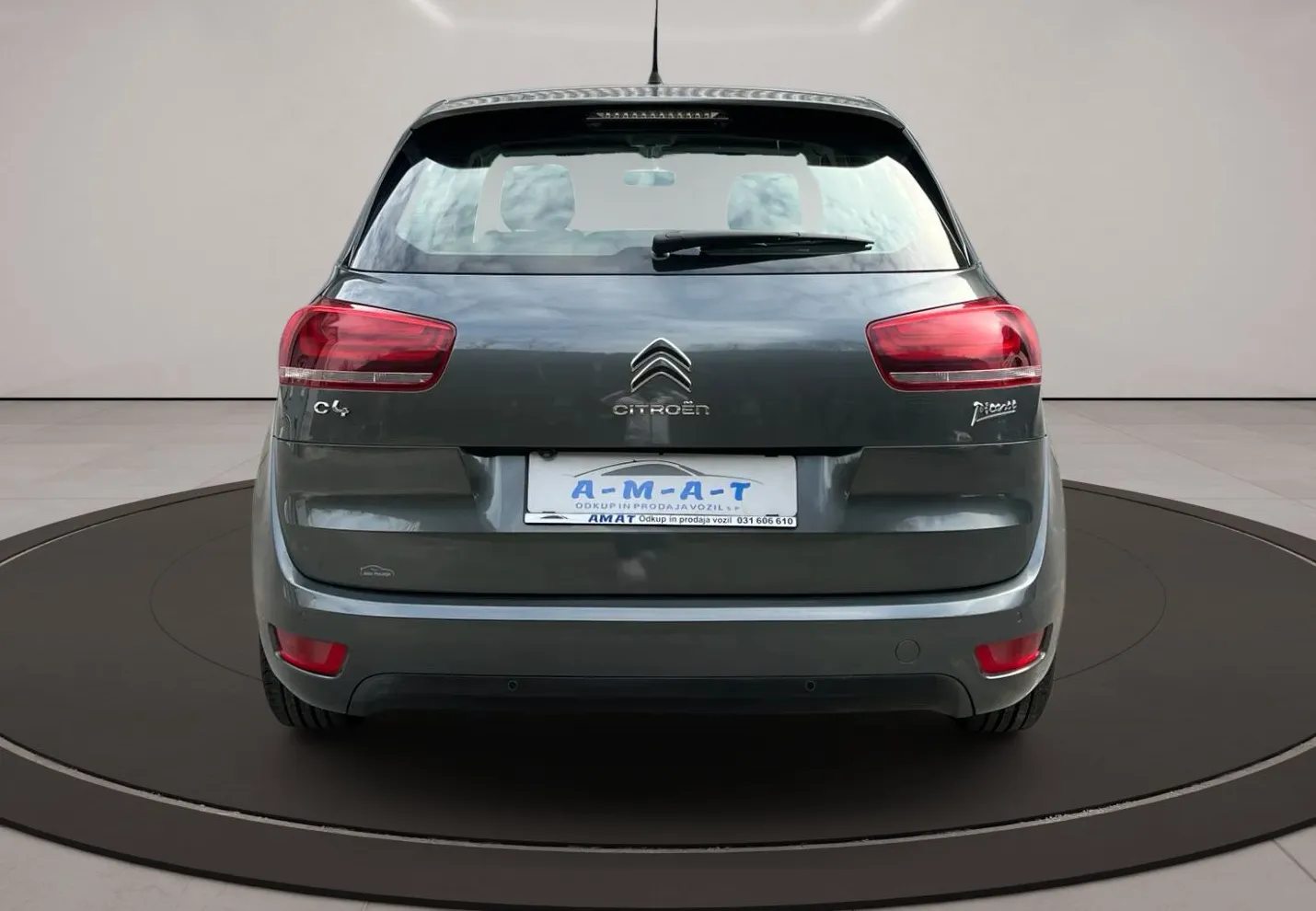 Zunanja slika - Citroën C4 - Picasso HDi 120 od 2 lastnika servisna potrjena garancija - 4