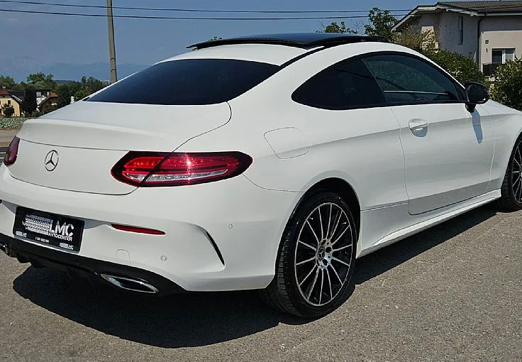Zunanja slika - Mercedes-Benz C-Razred - C Coupe °AMG-LINE° 220d 194ks °SLABŠE OHRANJEN° - 5