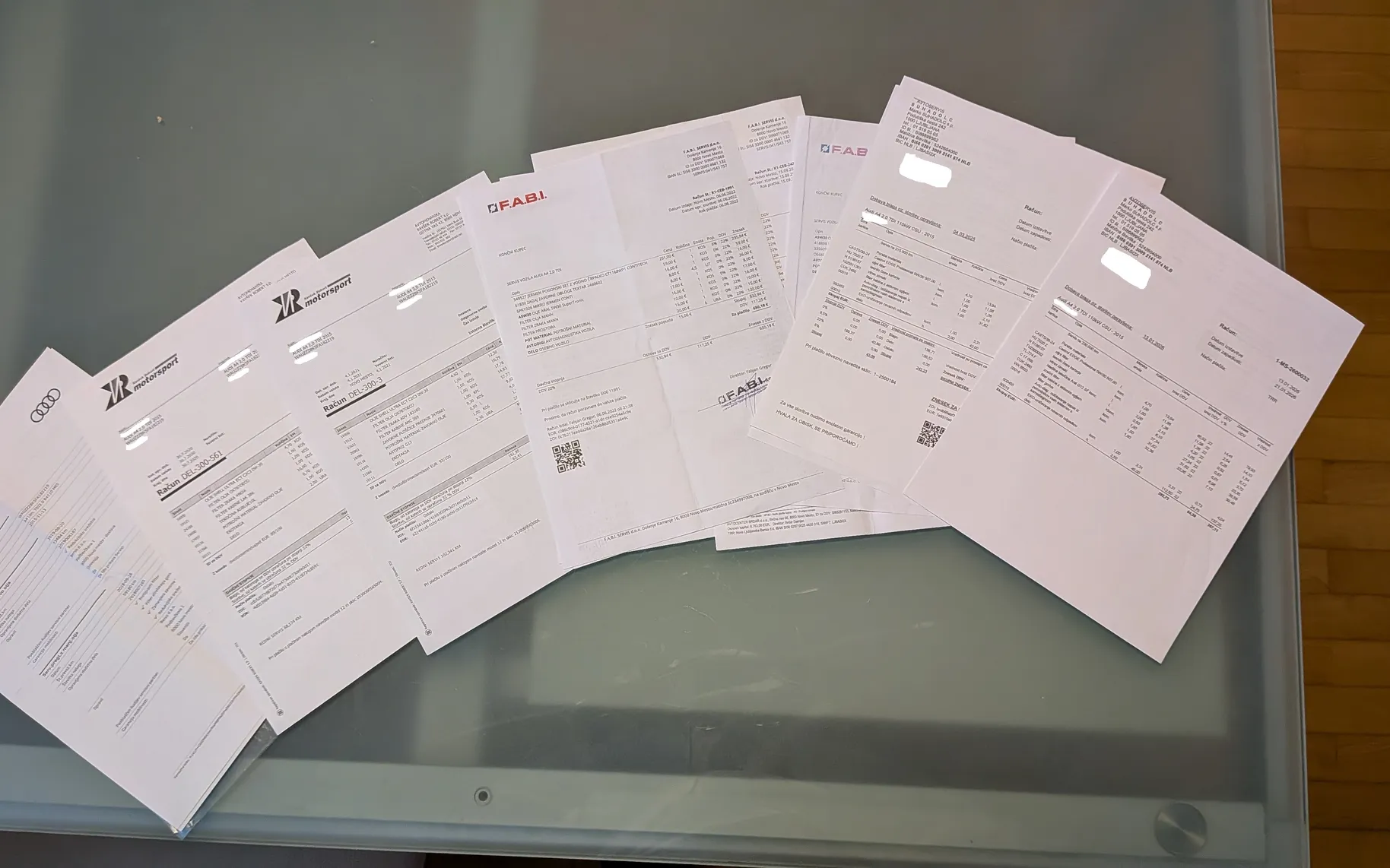 Servisna knjižica - Audi A4 - 2,0 TDI Style Clean Diesel - 9