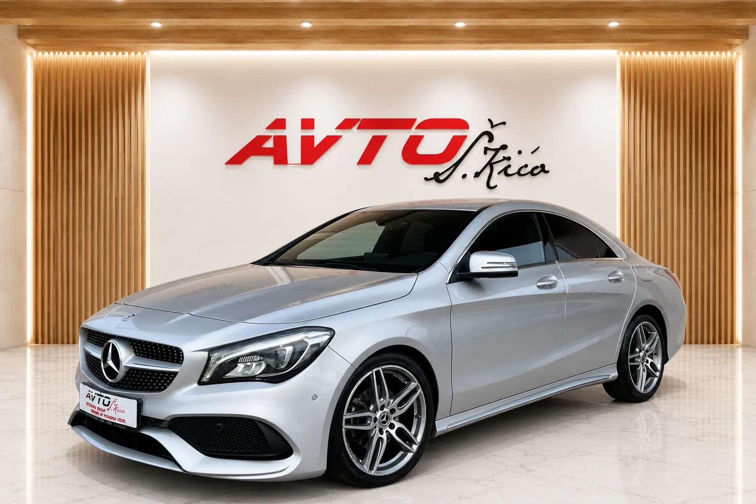 Zunanja slika - Mercedes-Benz CLA-Razred - 180-AMG-69.000KM-BI-XENON-KAMERA-NAVI-LED-GRETJE S - 1