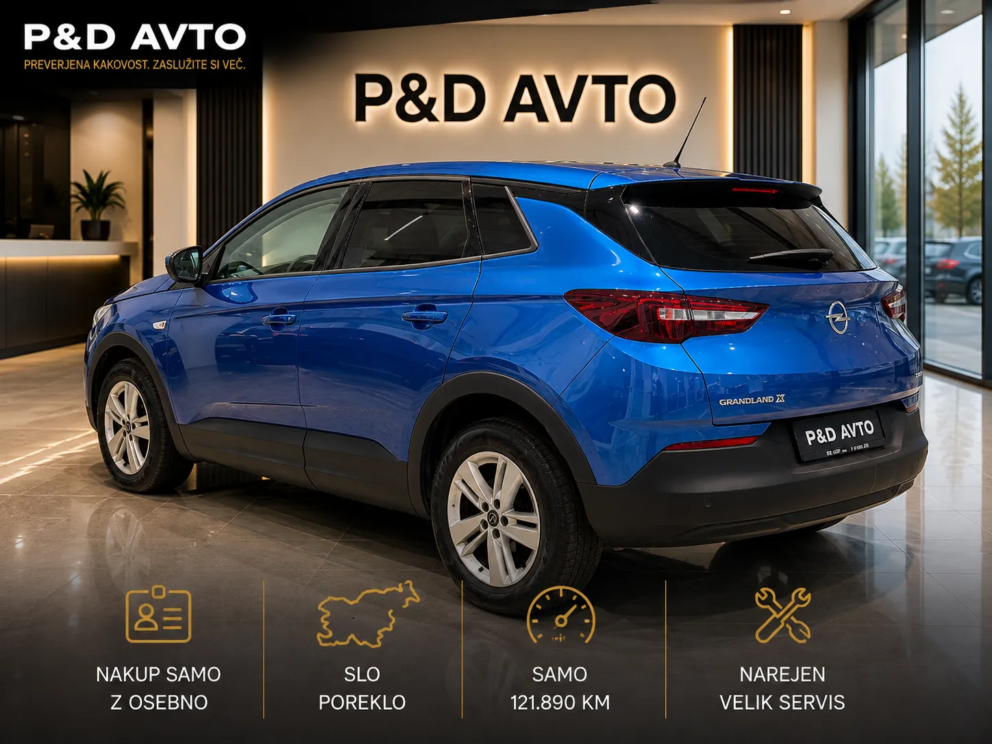 Zunanja slika - Opel Grandland X - 1,2 Turbo Enjoy Start/Stop - 4