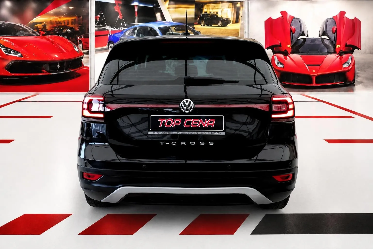 Zunanja slika - Volkswagen T-Cross - 1.0 TSI Life  95  ALU PDC LED 1.LASTNIK-KOT-NOV - 4