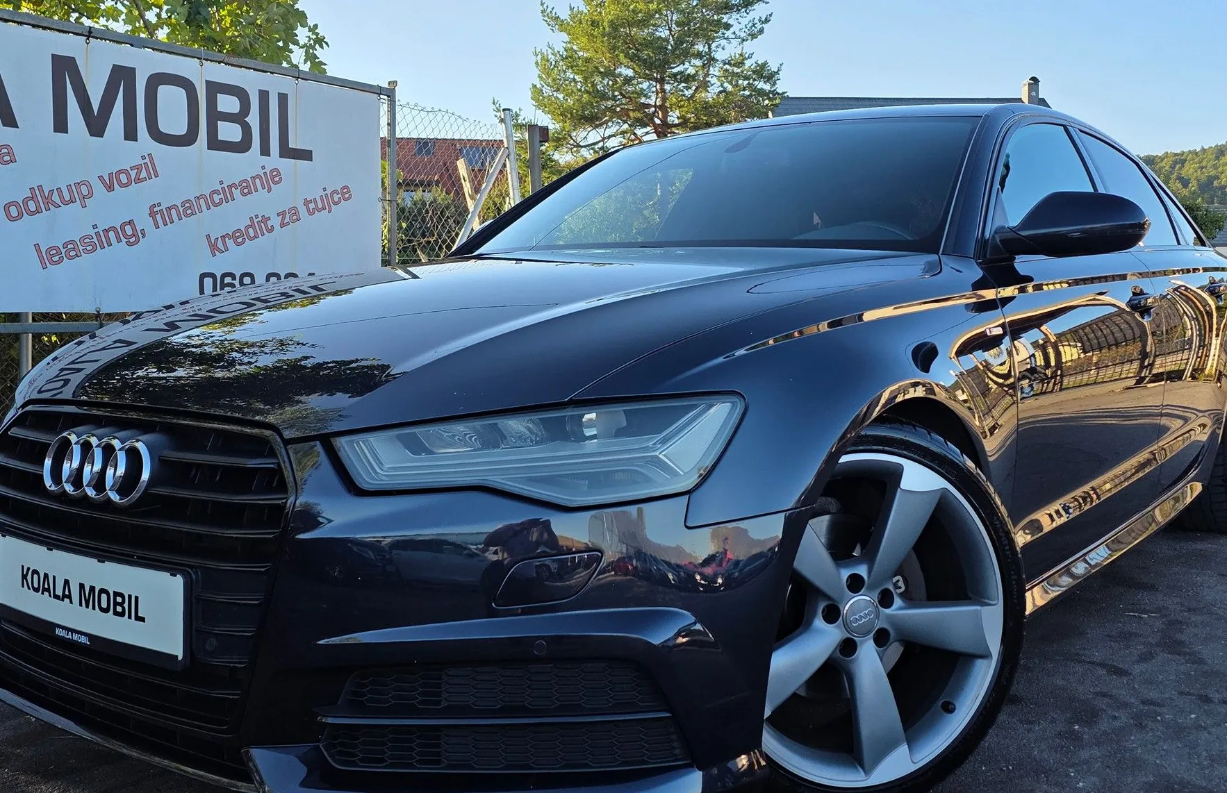 Zunanja slika - Audi A6 - 2.0TDI S-TRONIC S-LINE MATRIX-KAMERA-ROTOR-KOT NOV - 19